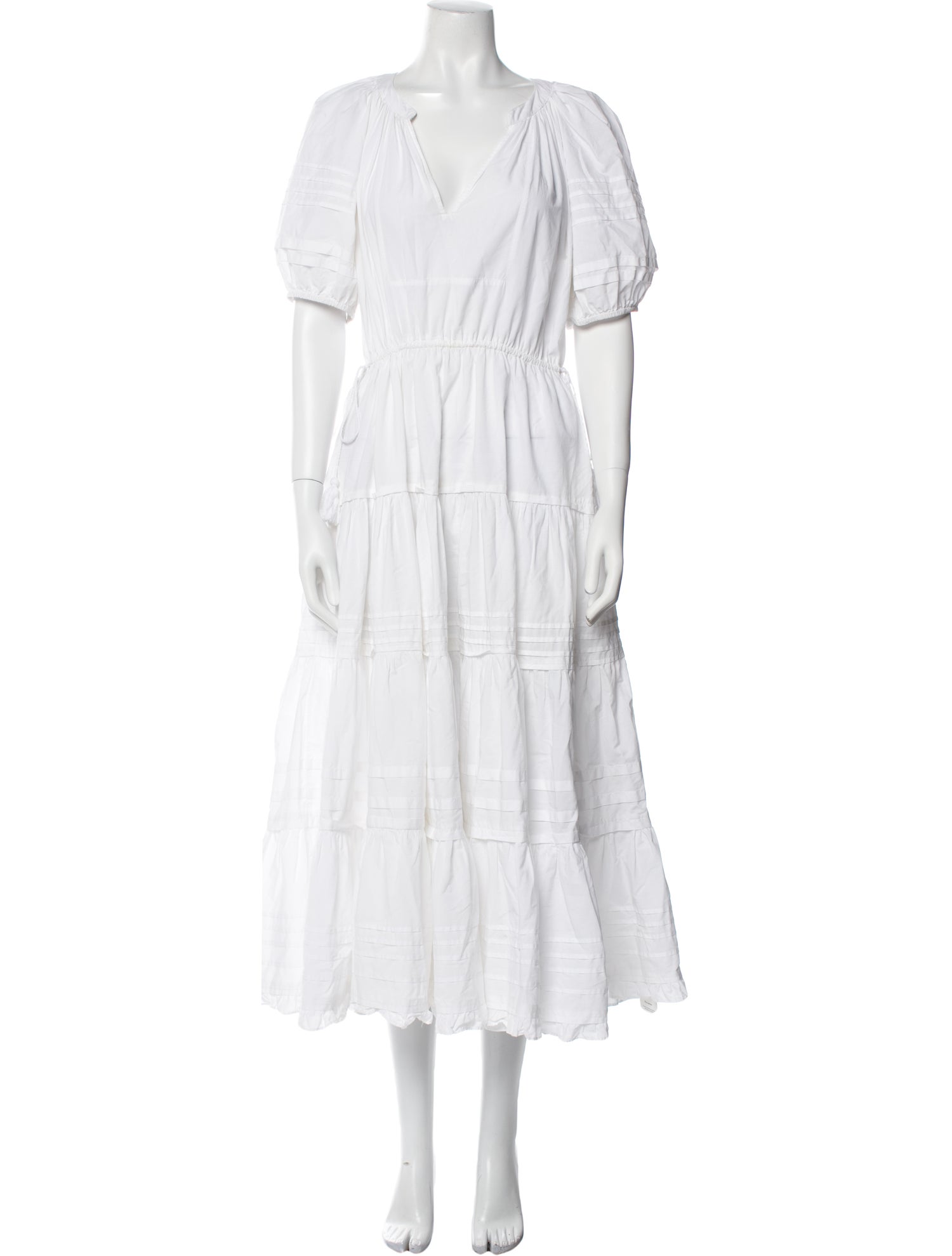 Ulla Johnson V-Neck Long Dress