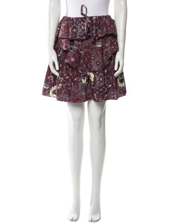 Ulla Johnson Printed Mini Skirt
