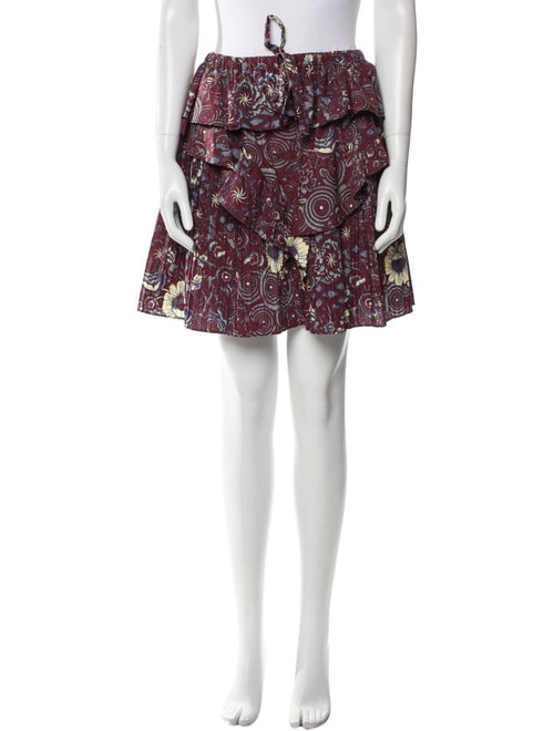 Ulla Johnson Printed Mini Skirt