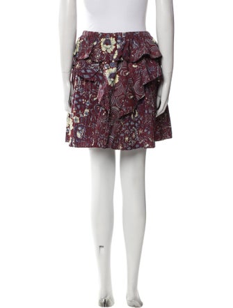Ulla Johnson Printed Mini Skirt