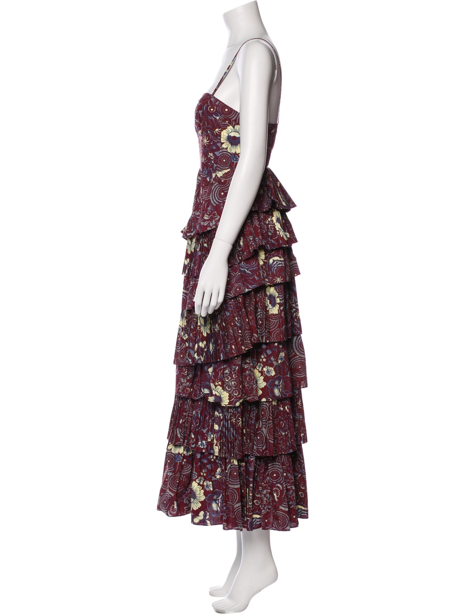 Ulla Johnson Floral Print Long Dress w/ Tags