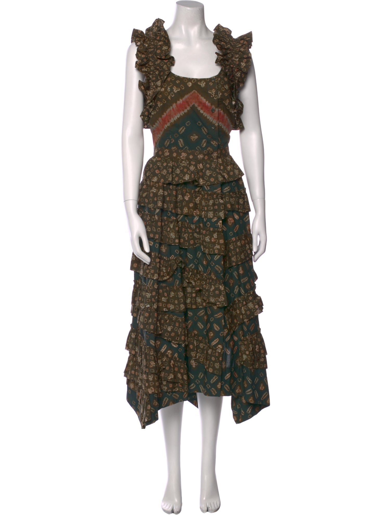 Ulla Johnson Floral Print Long Dress w/ Tags