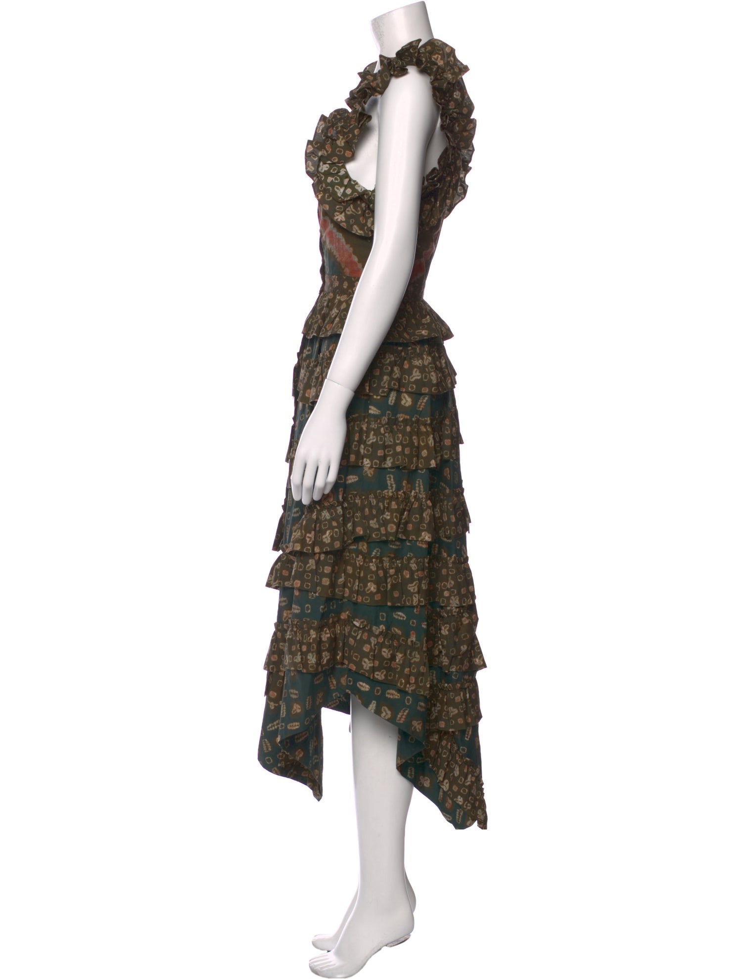 Ulla Johnson Floral Print Long Dress w/ Tags