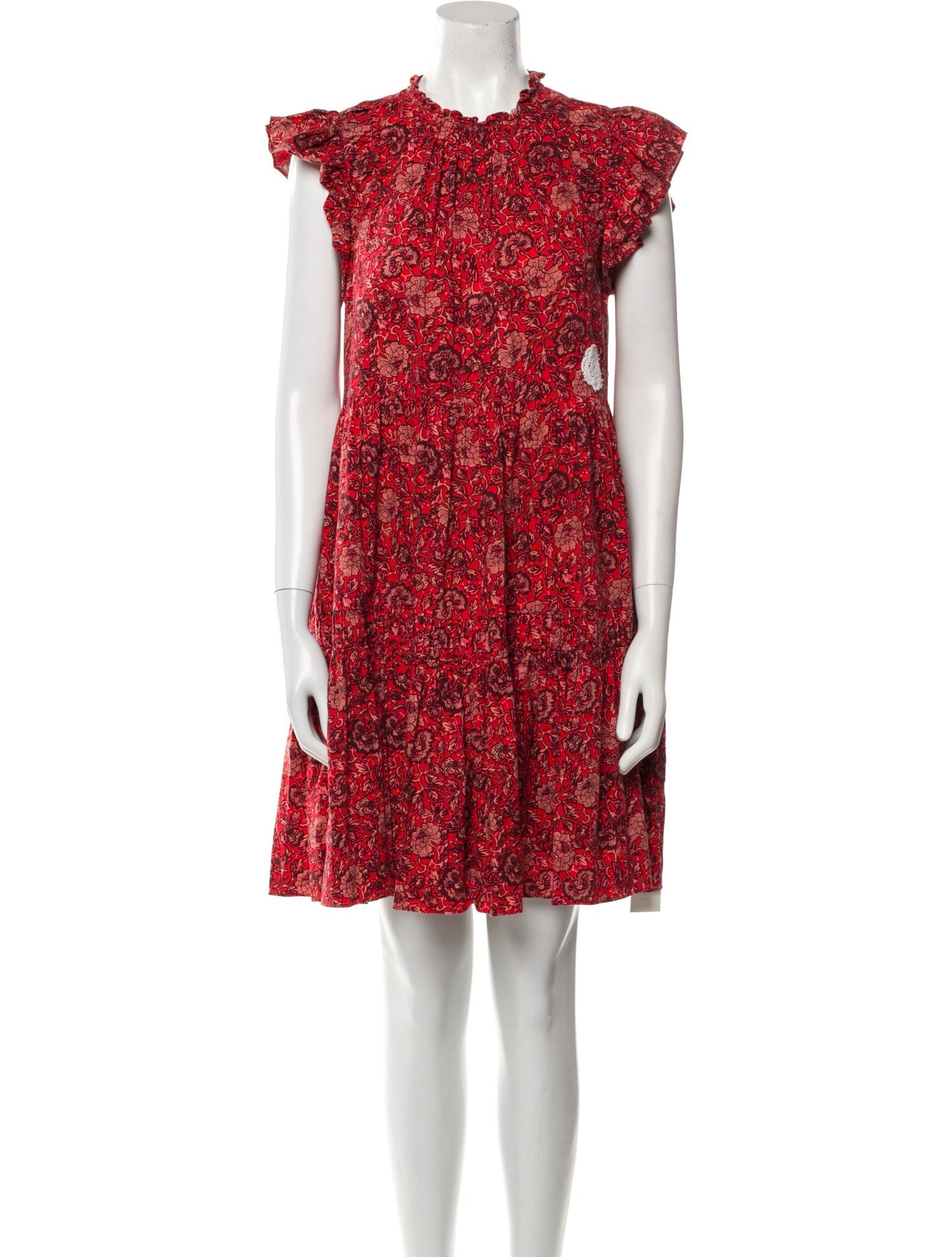 Ulla Johnson Floral Print Mini Dress