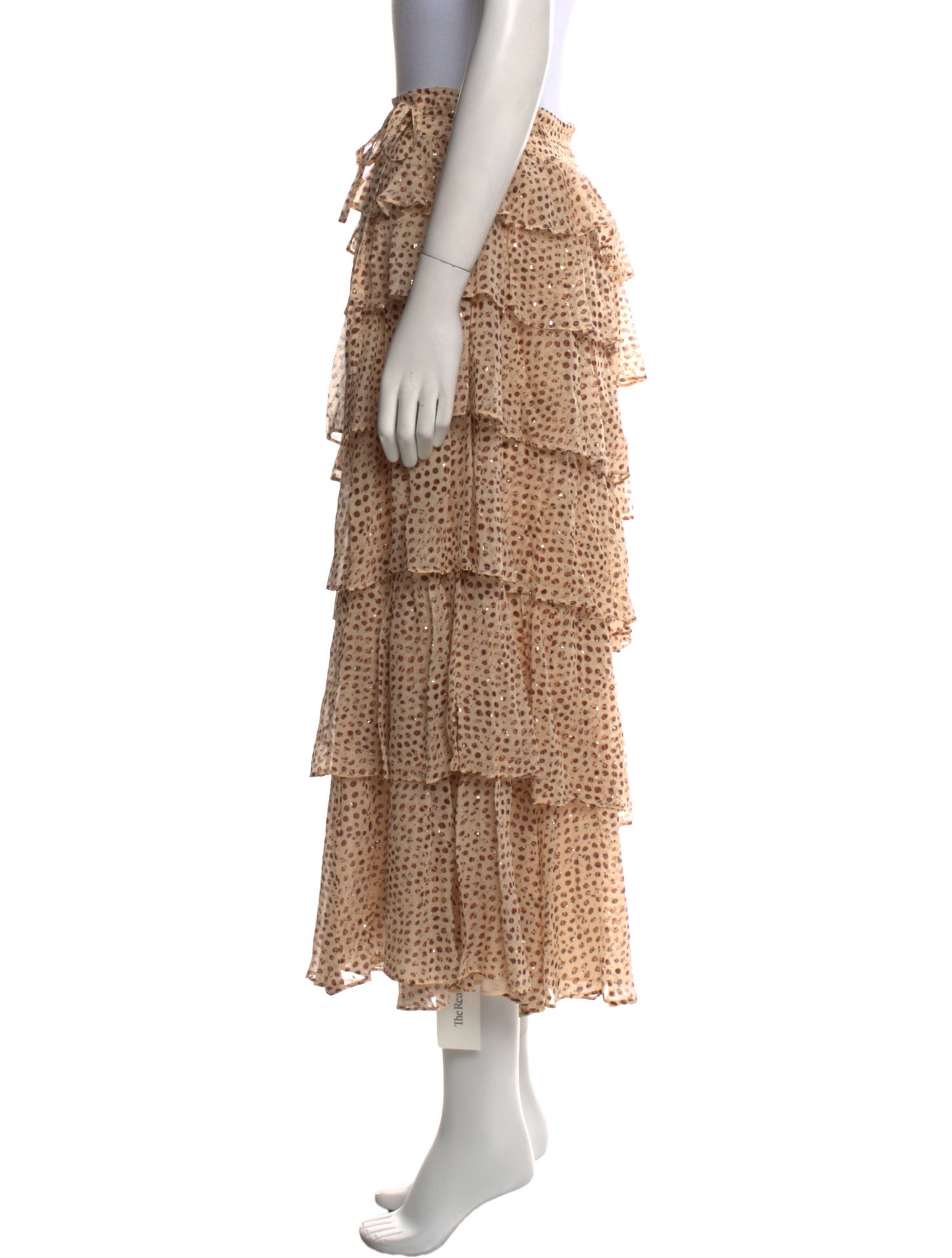 Ulla Johnson Silk Midi Length Skirt