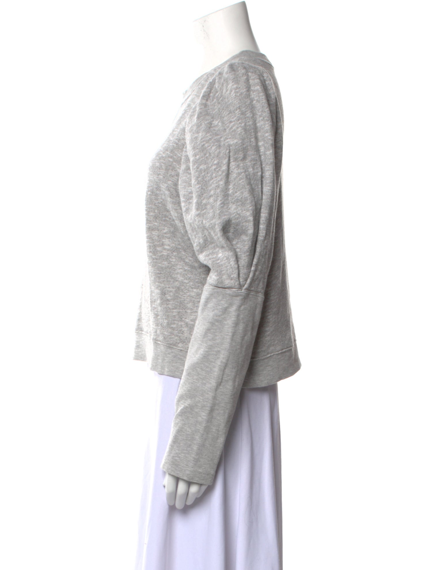 Ulla Johnson Crew Neck Long Sleeve Sweatshirt
