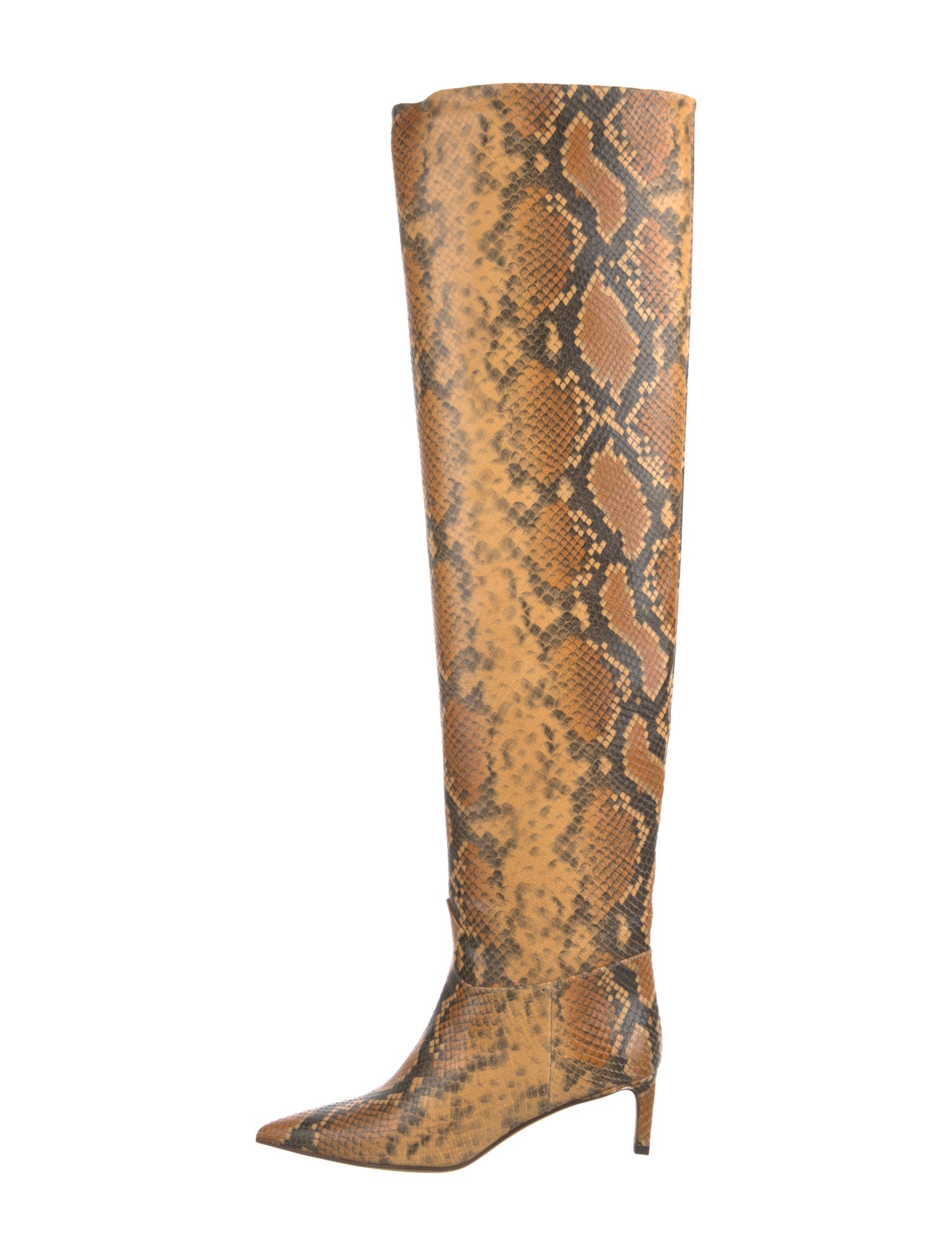 Ulla Johnson Python Animal Print Boots w/ Tags