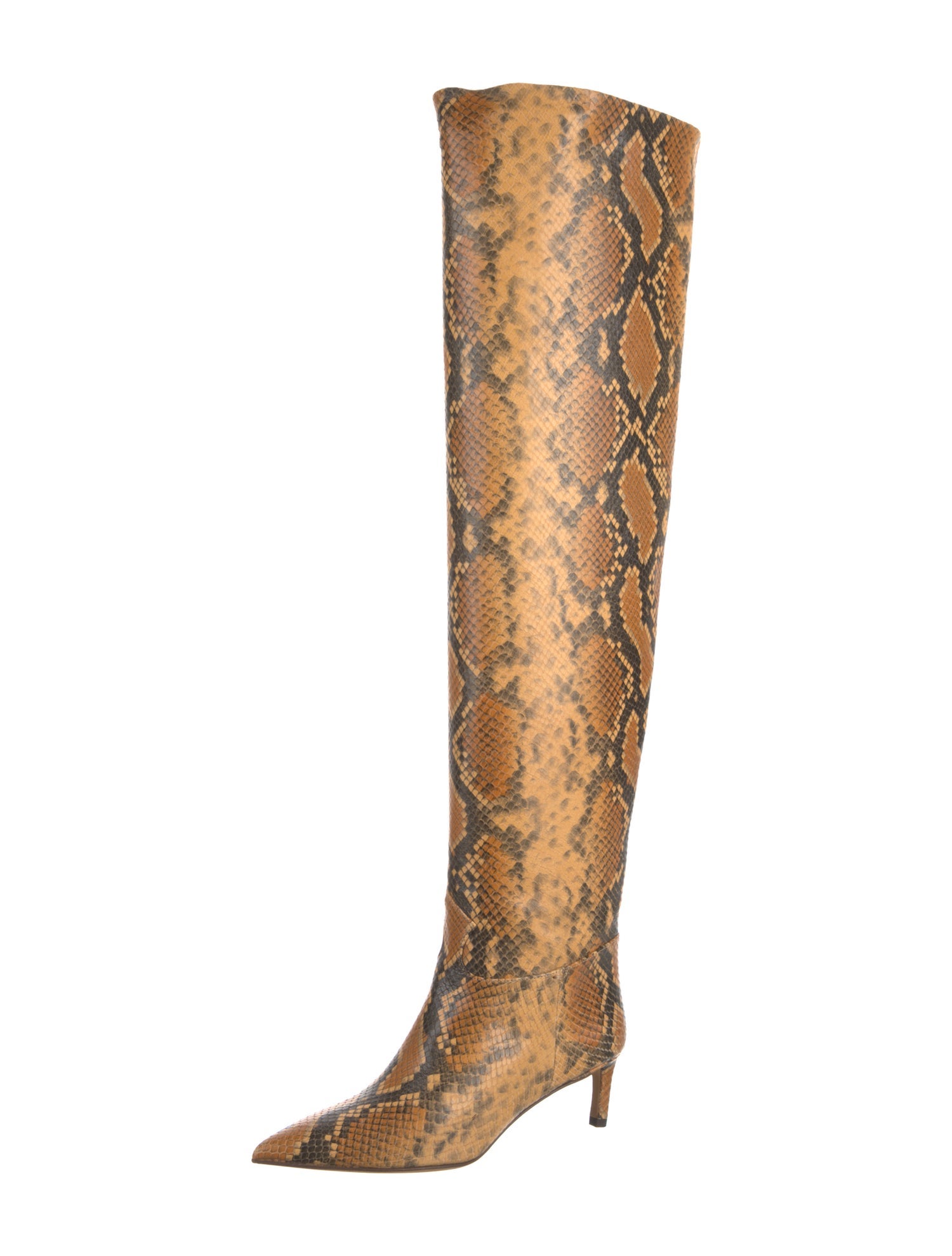 Ulla Johnson Python Animal Print Boots w/ Tags