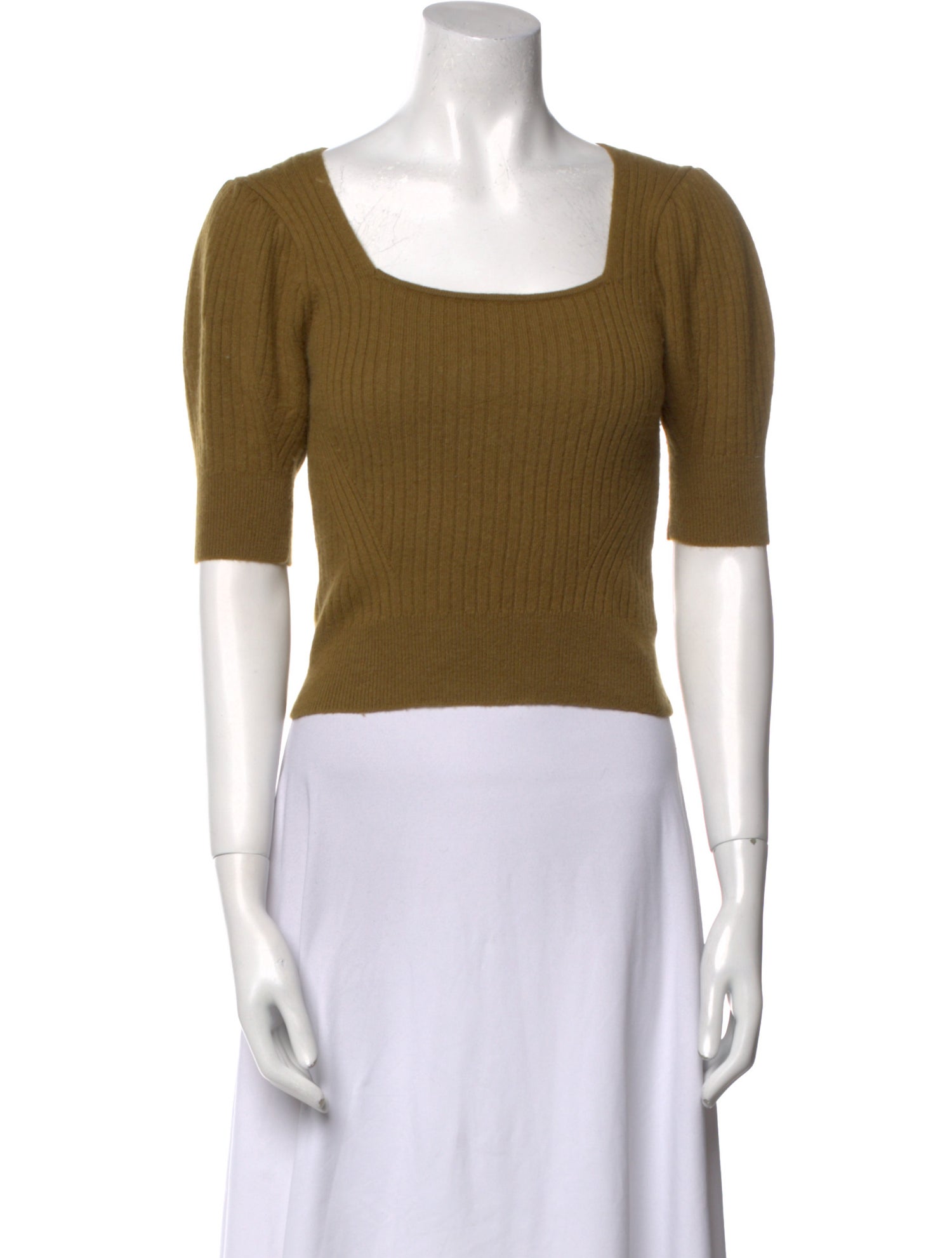 Ulla Johnson Wool Square Neckline Sweater