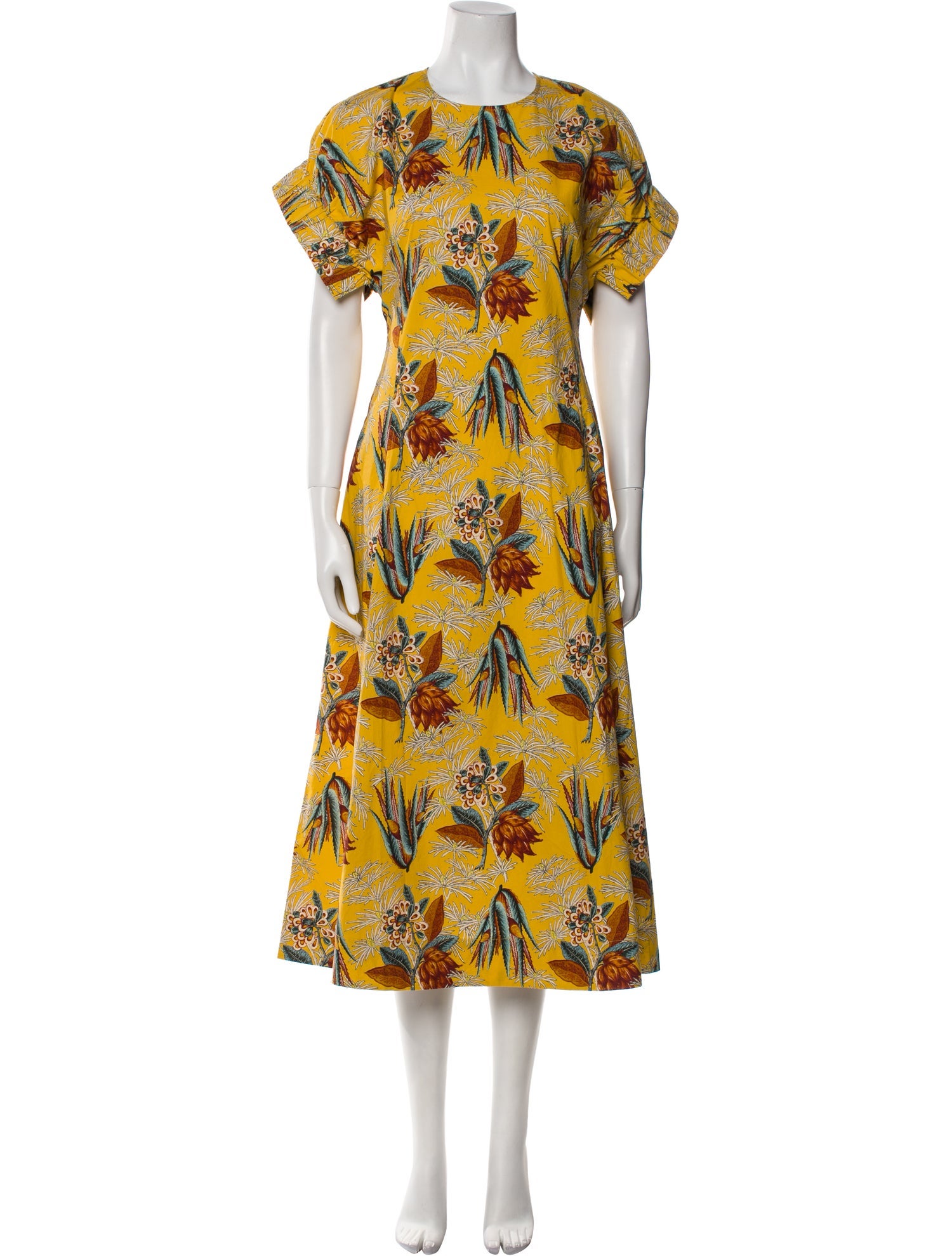 Ulla Johnson Floral Print Long Dress