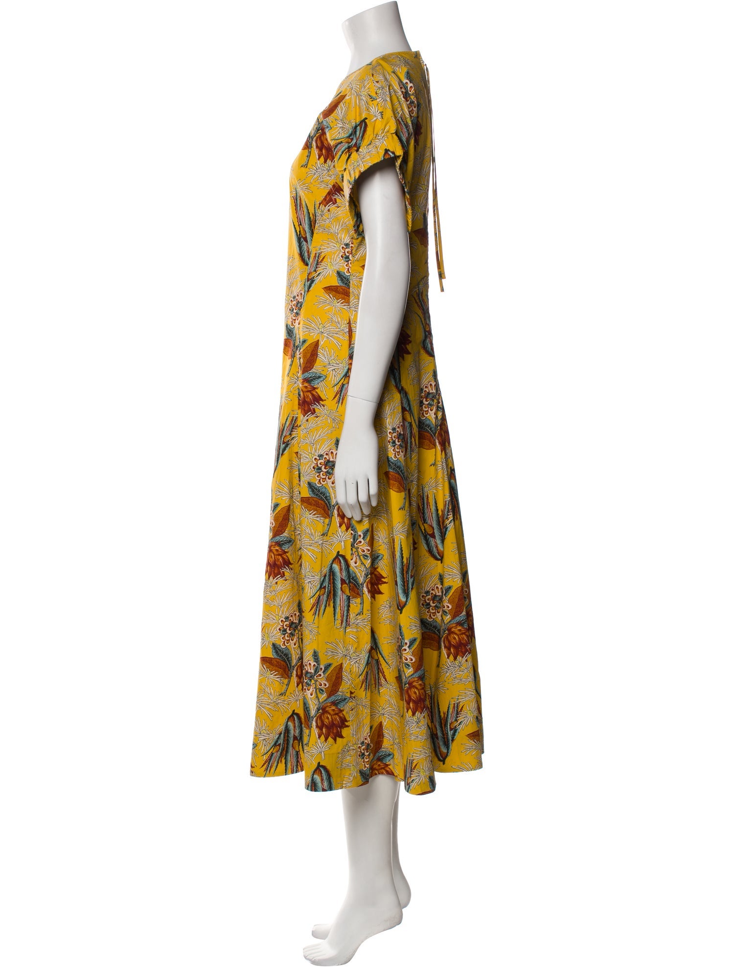 Ulla Johnson Floral Print Long Dress