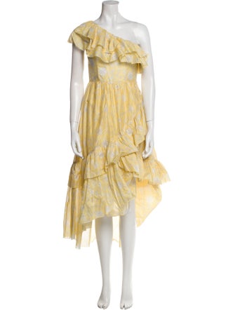 Ulla Johnson Floral Print Long Dress