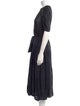 Ulla Johnson V-Neck Midi Length Dress