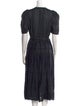 Ulla Johnson V-Neck Midi Length Dress