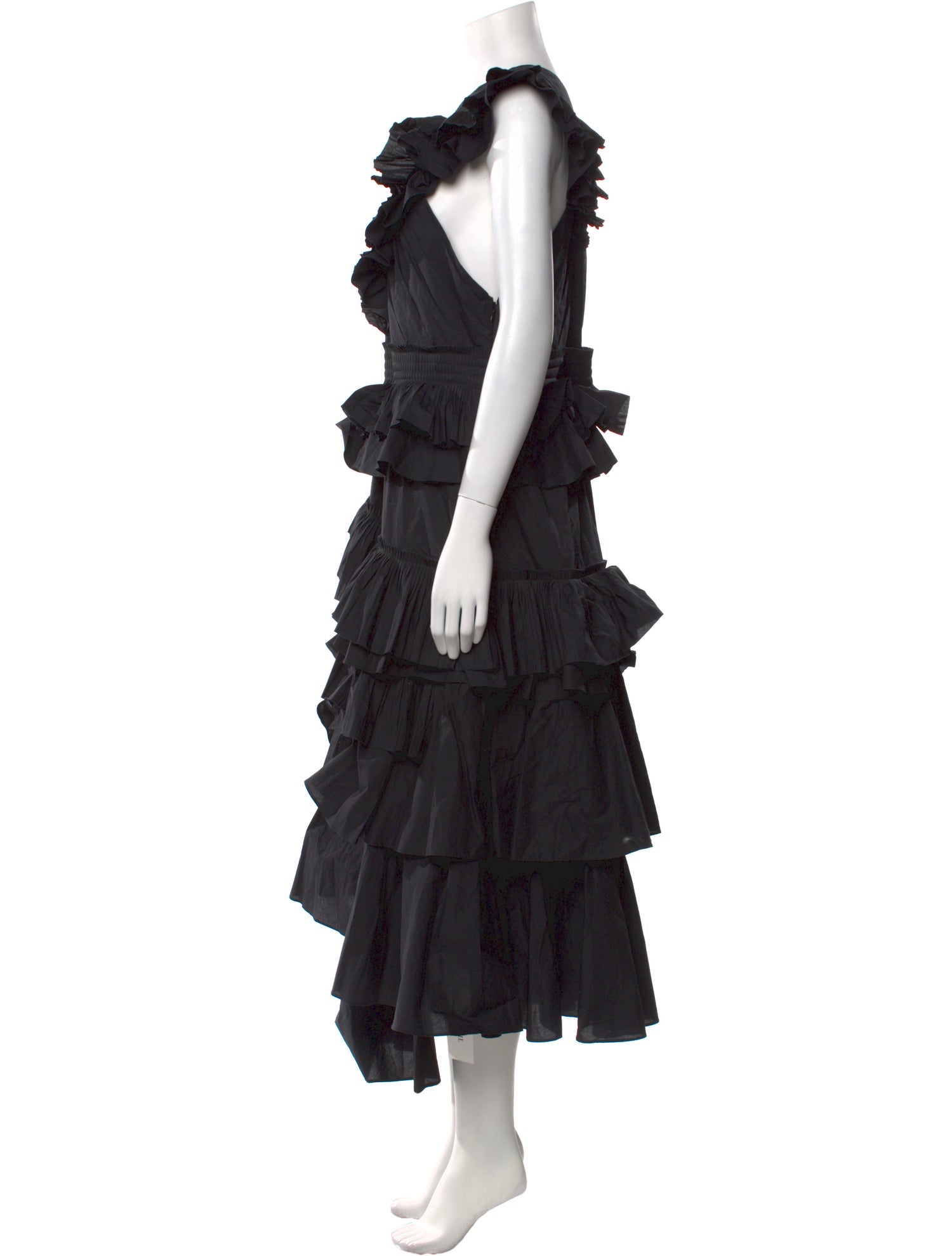 Ulla Johnson One-Shoulder Long Dress