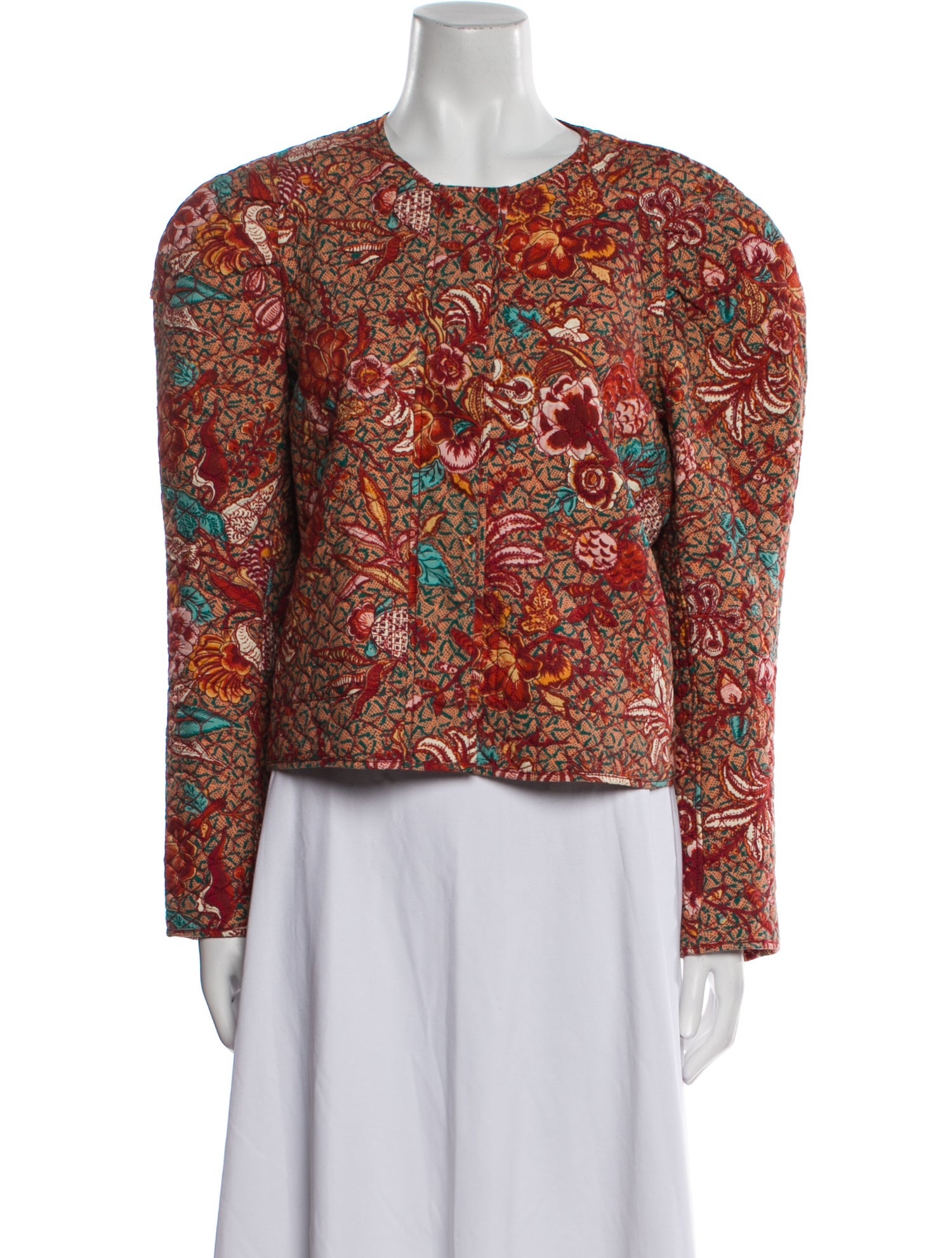 Ulla Johnson Floral Print Evening Jacket