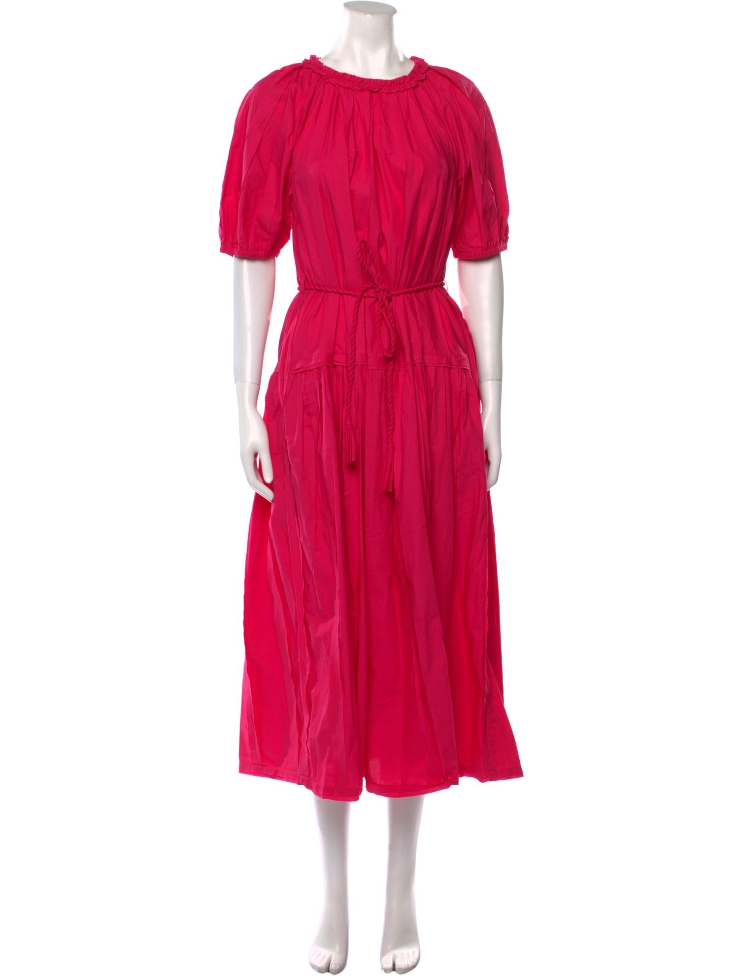 Ulla Johnson Crew Neck Long Dress