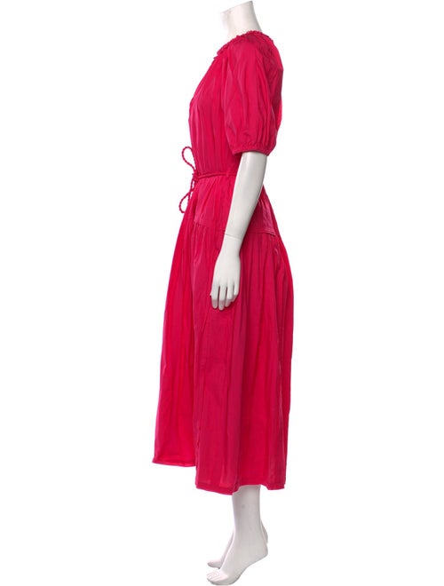 Ulla Johnson Crew Neck Long Dress