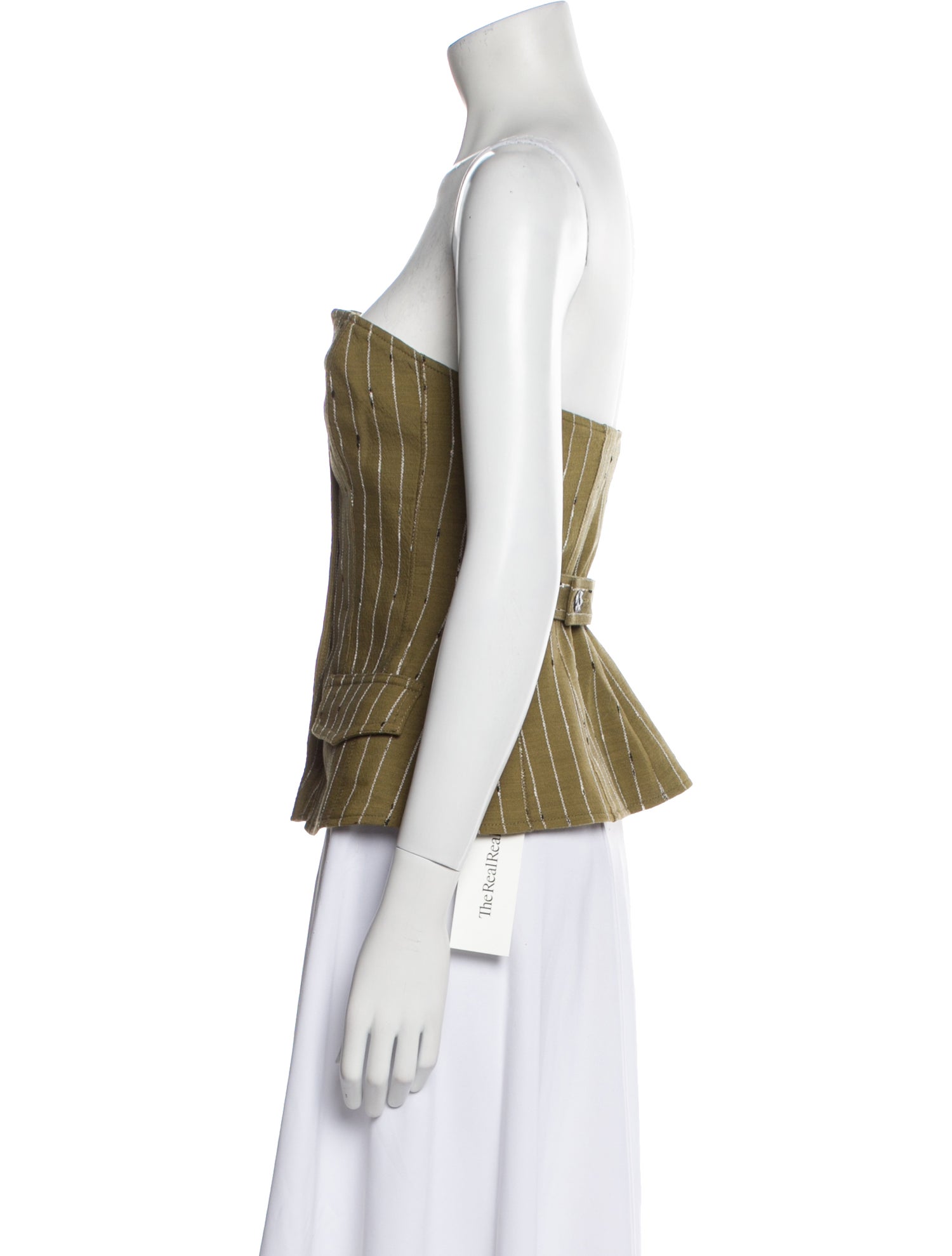 Ulla Johnson Virgin Wool Strapless Top