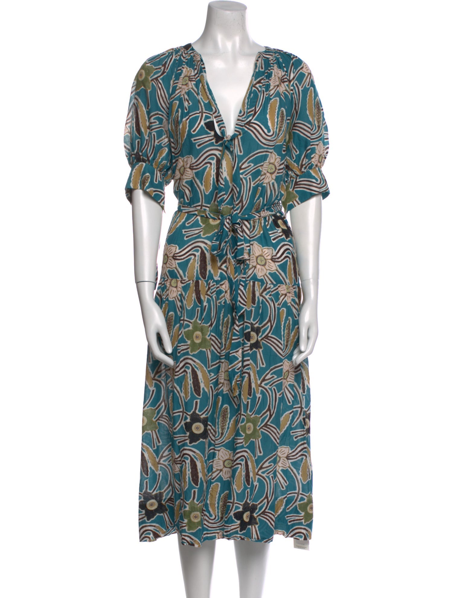 Ulla Johnson Printed Long Dress