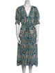 Ulla Johnson Printed Long Dress