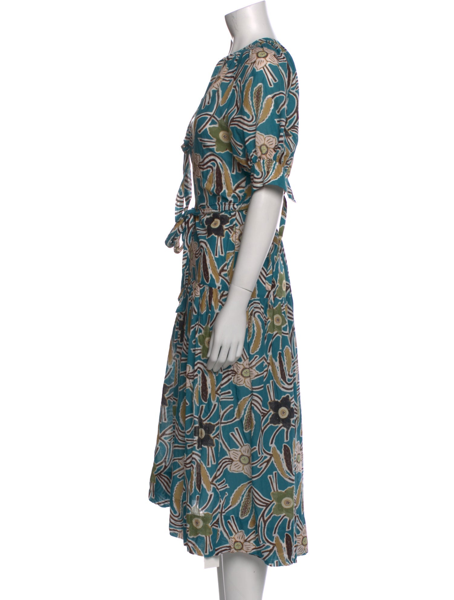 Ulla Johnson Printed Long Dress