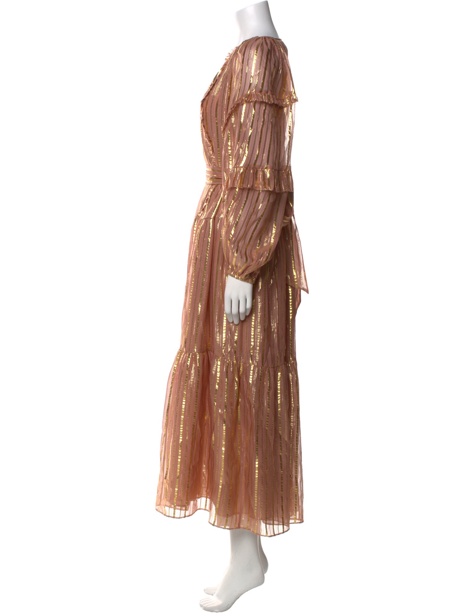 Ulla Johnson Striped Long Dress