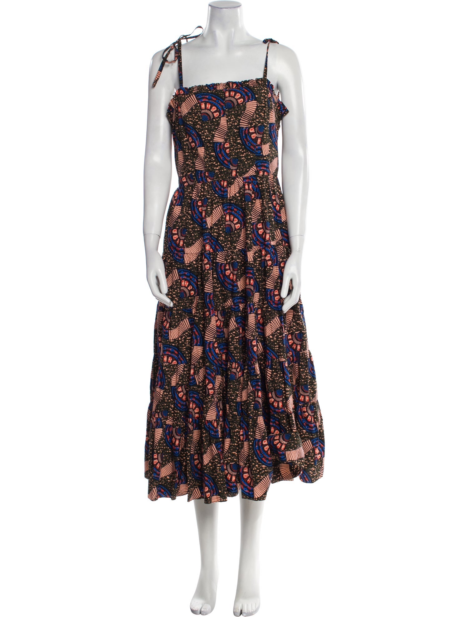 Ulla Johnson Floral Print Long Dress