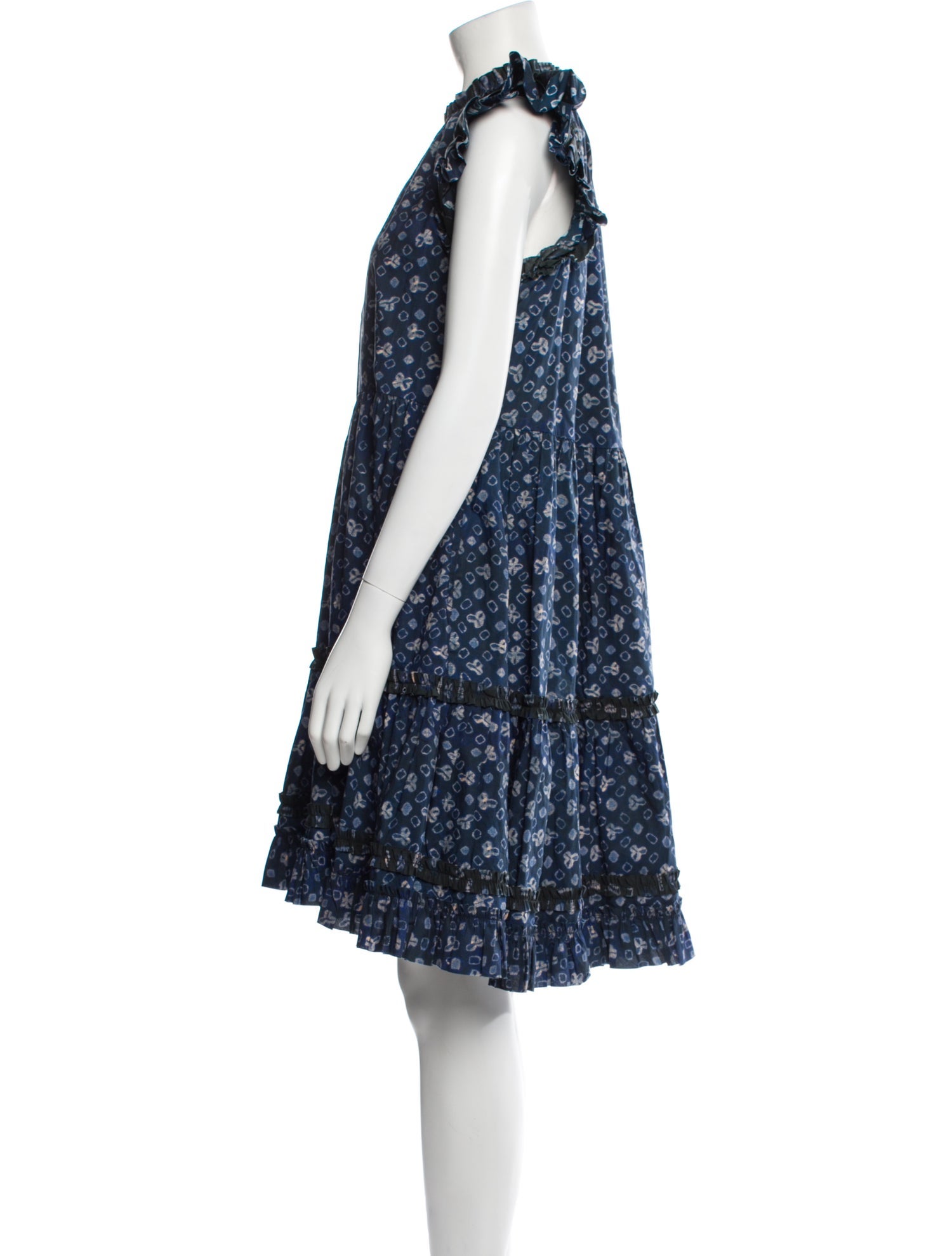 Ulla Johnson Floral Print Knee-Length Dress