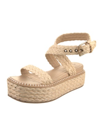Ulla Johnson Straw Espadrilles