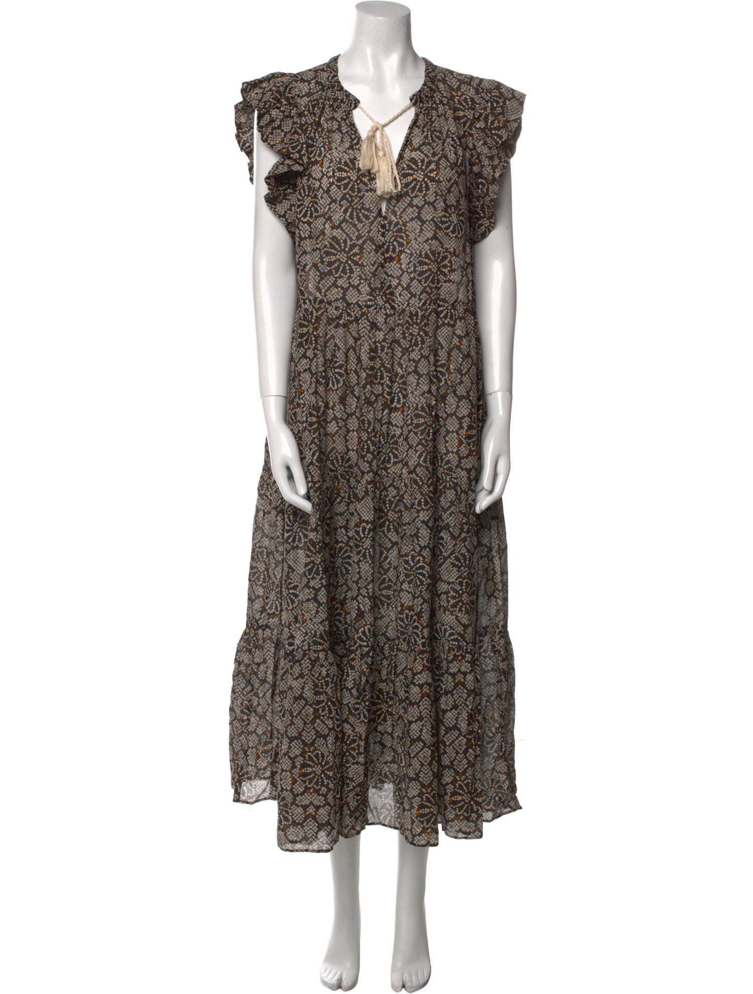 Ulla Johnson Floral Print Long Dress