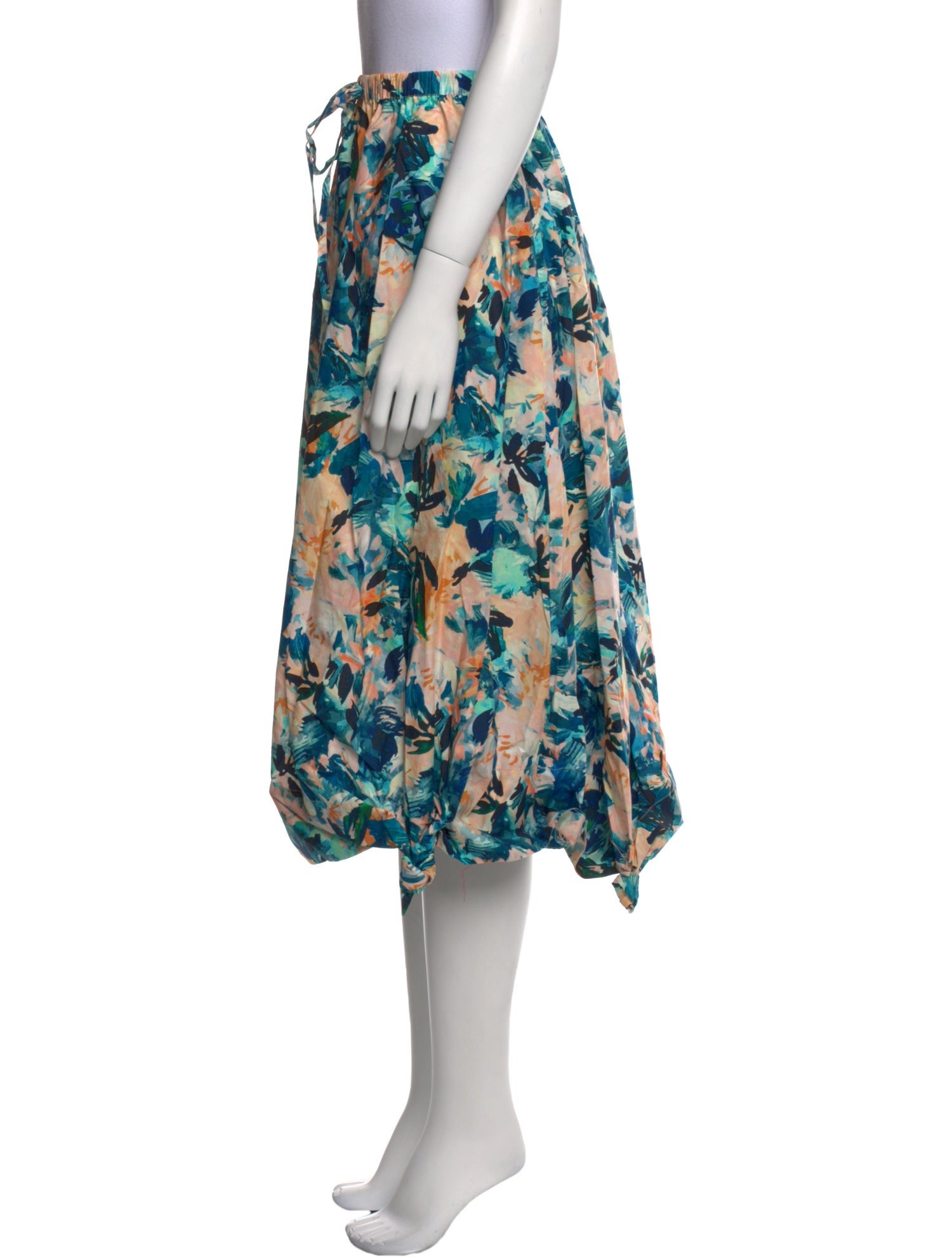 Ulla Johnson Floral Print Midi Length Skirt w/ Tags