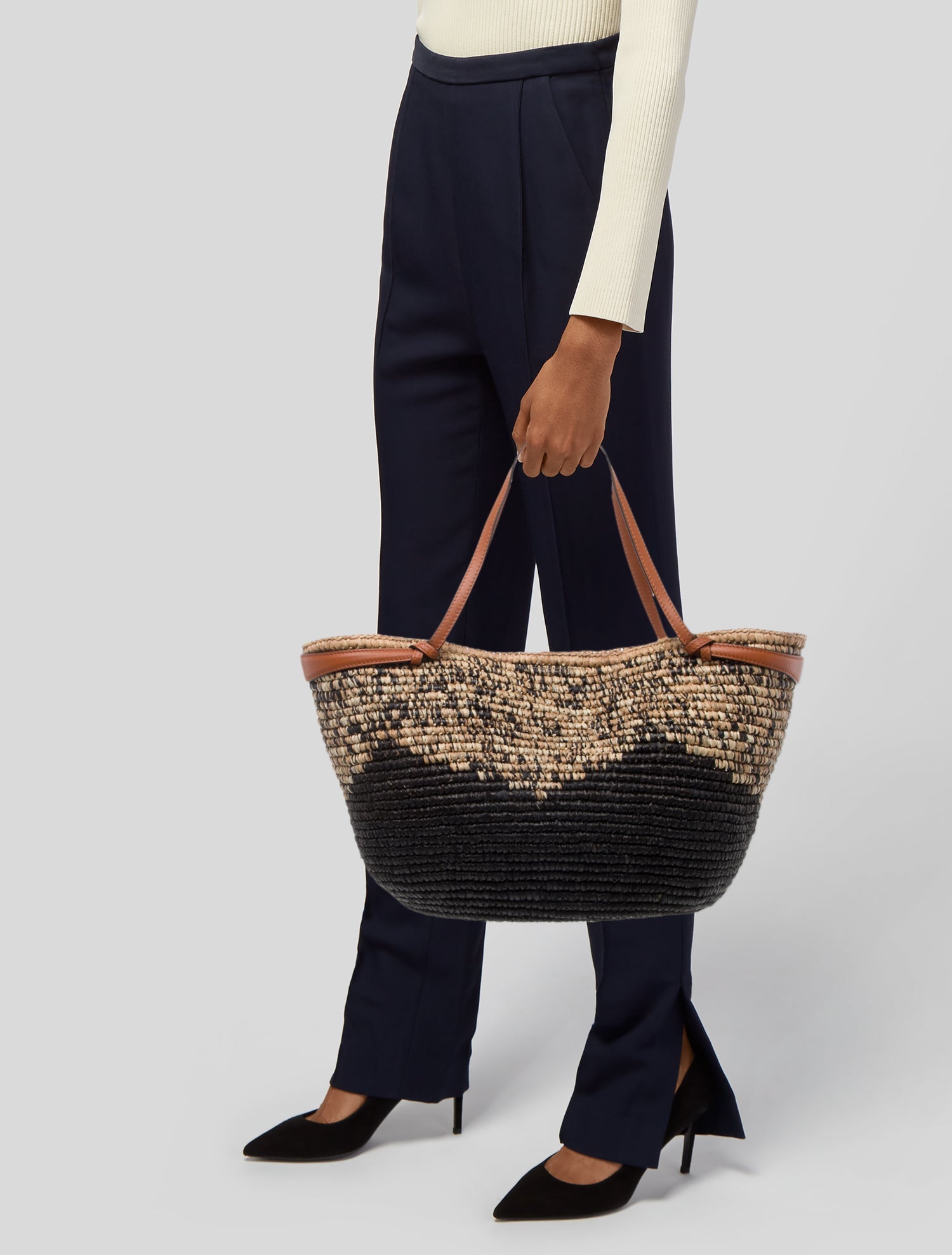 Ulla Johnson Raffia Shoulder Bag