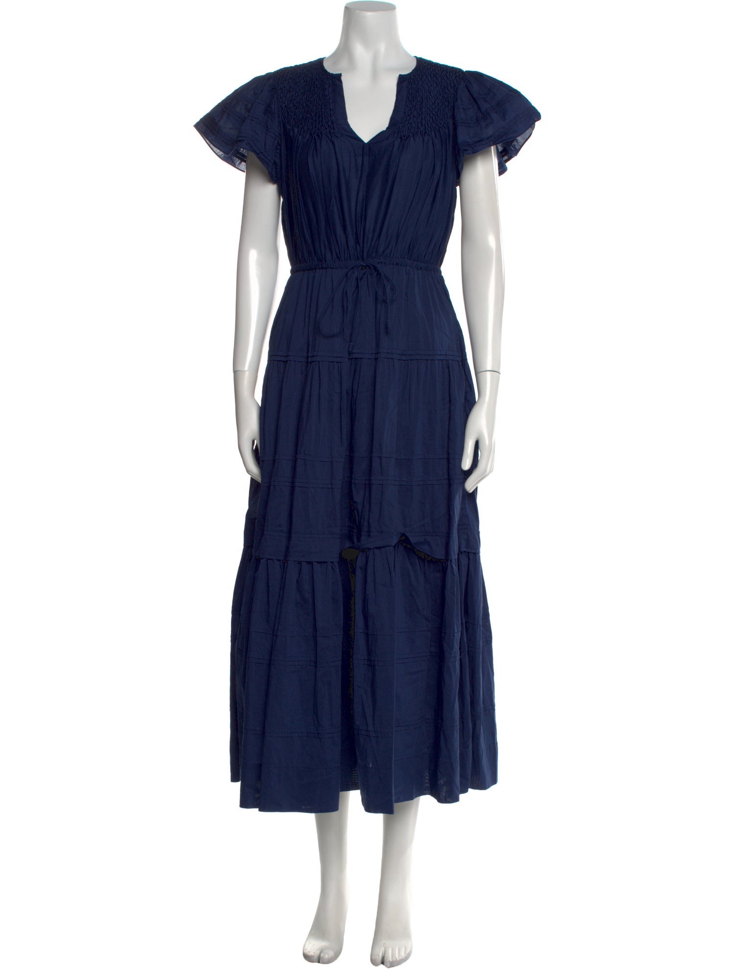 Ulla Johnson V-Neck Long Dress