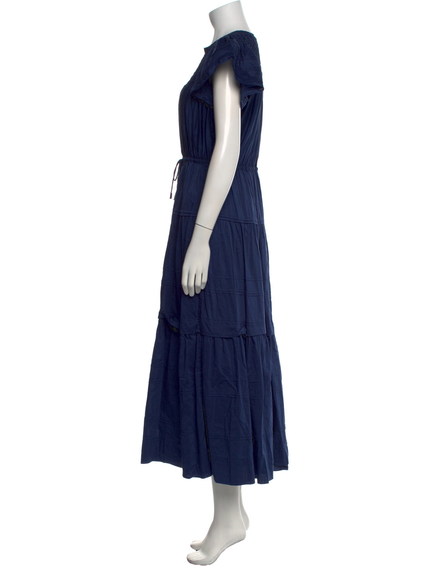 Ulla Johnson V-Neck Long Dress