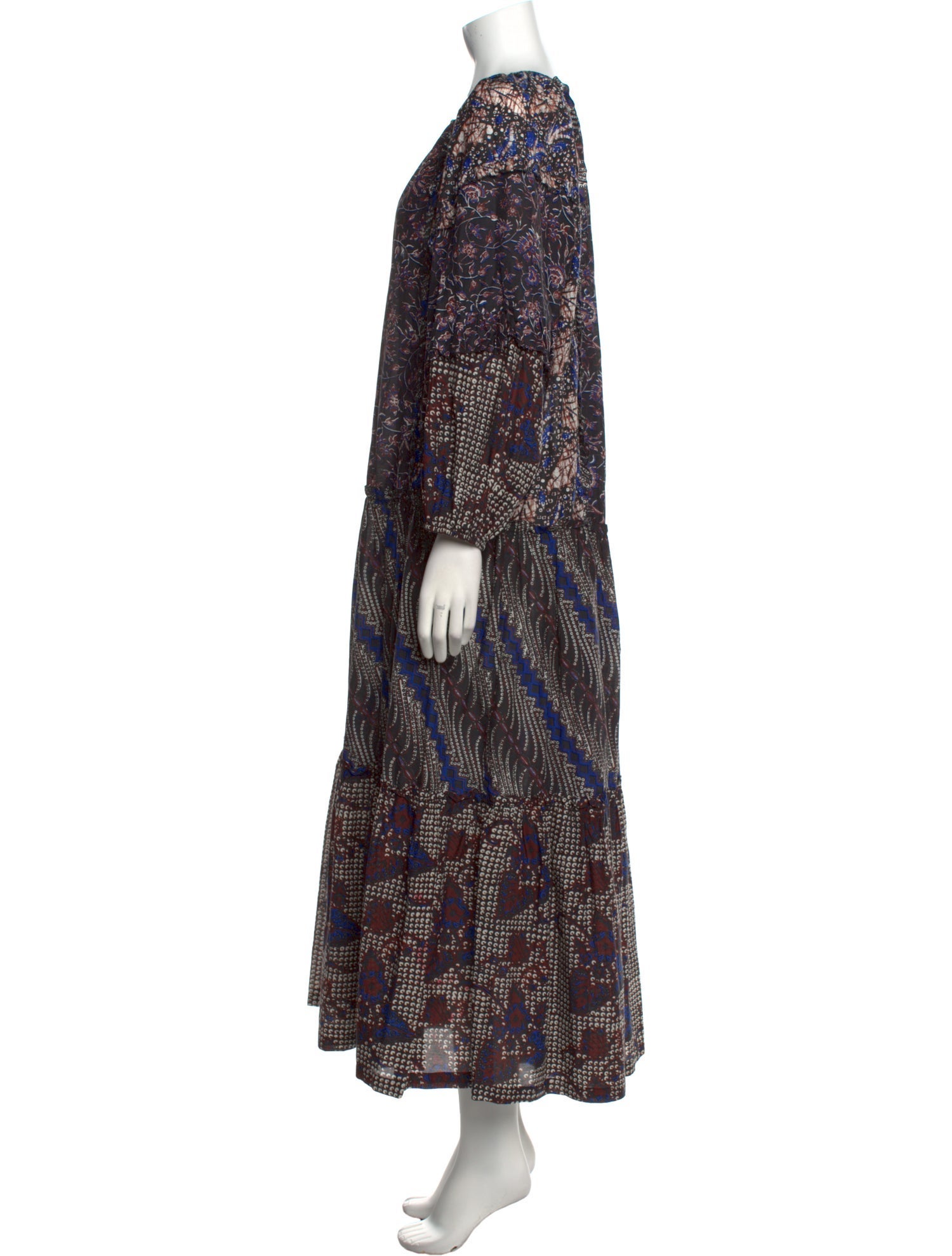 Ulla Johnson Printed Long Dress
