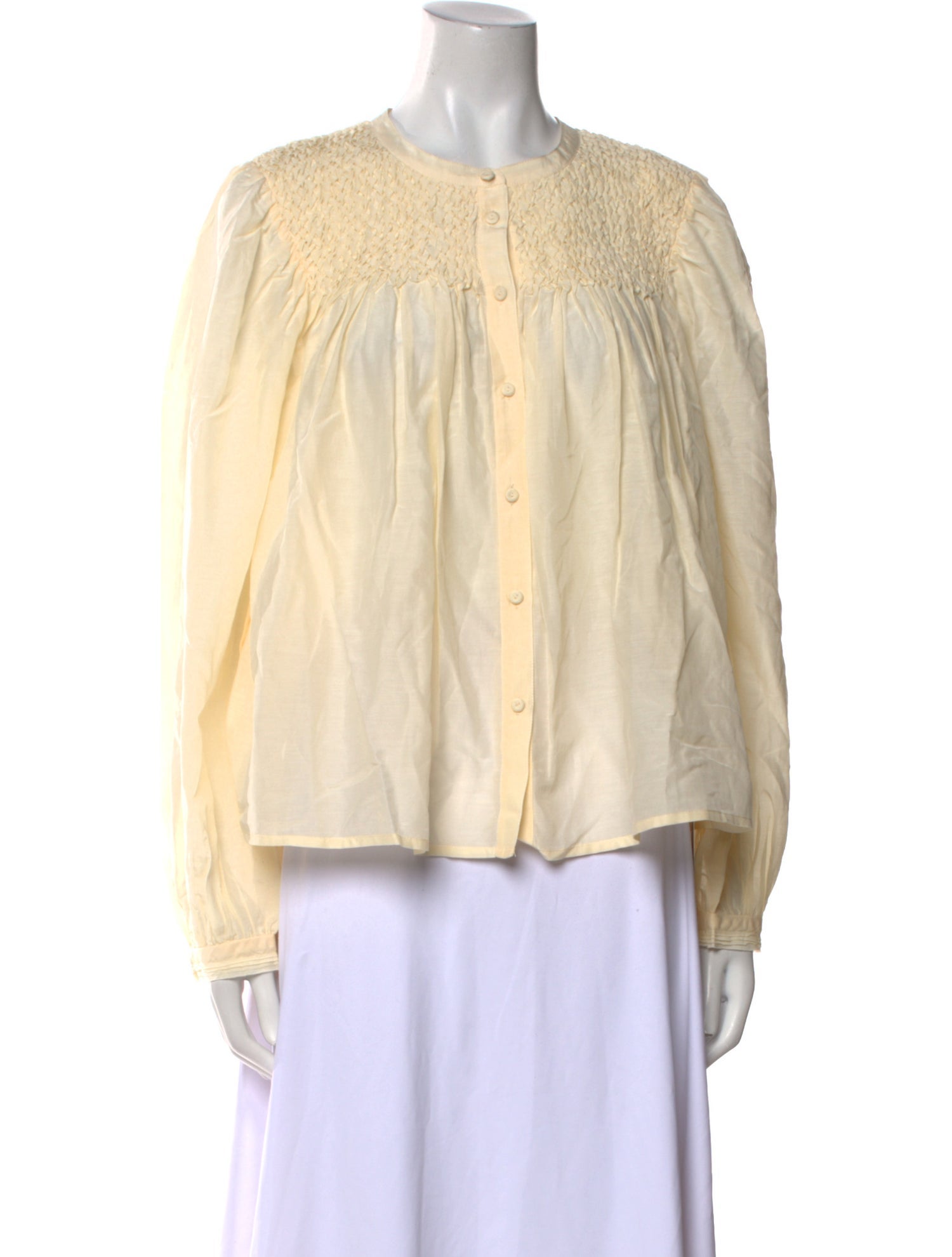 Ulla Johnson Mock Neck Long Sleeve Blouse w/ Tags