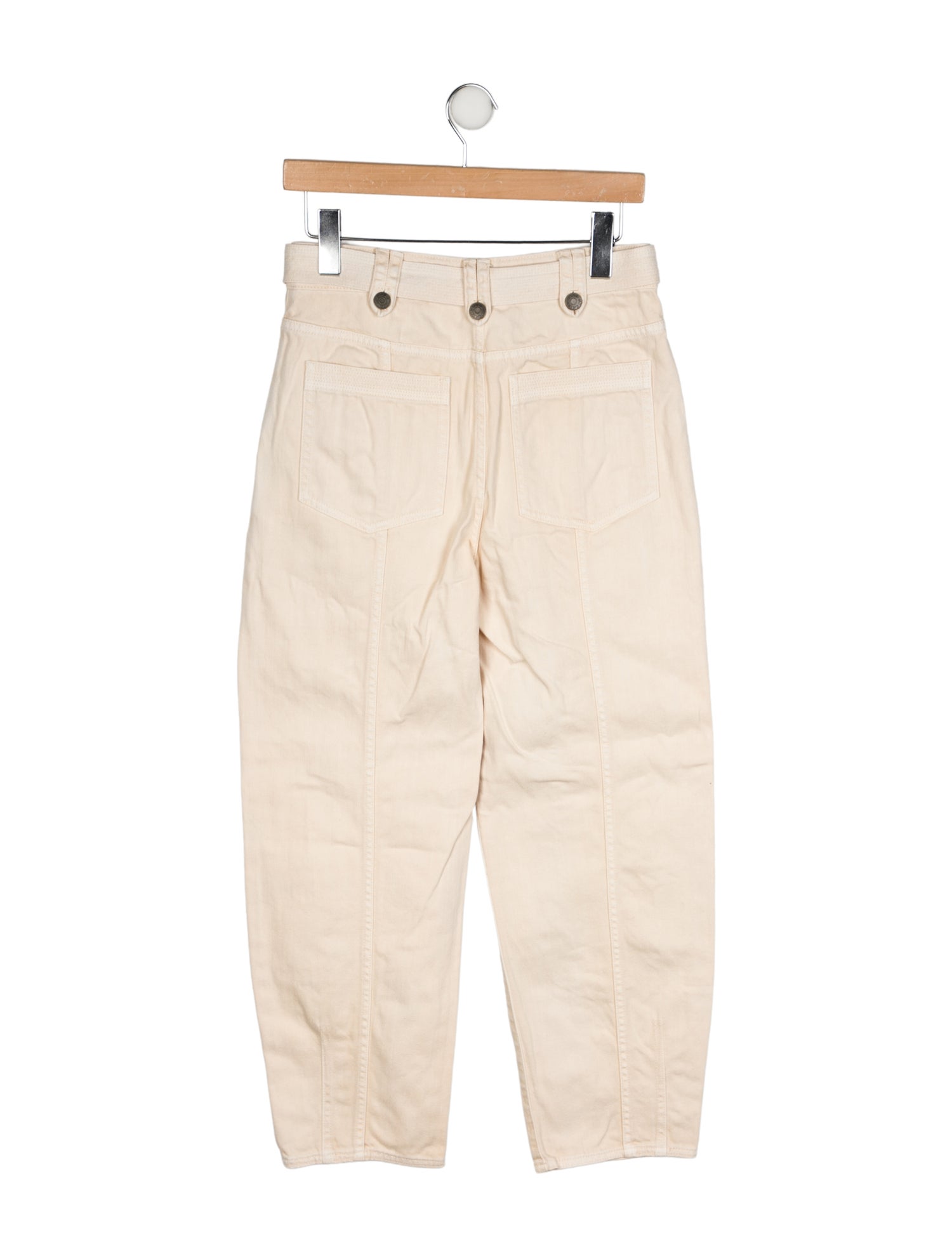 Ulla Johnson High-Rise Straight Leg Jeans