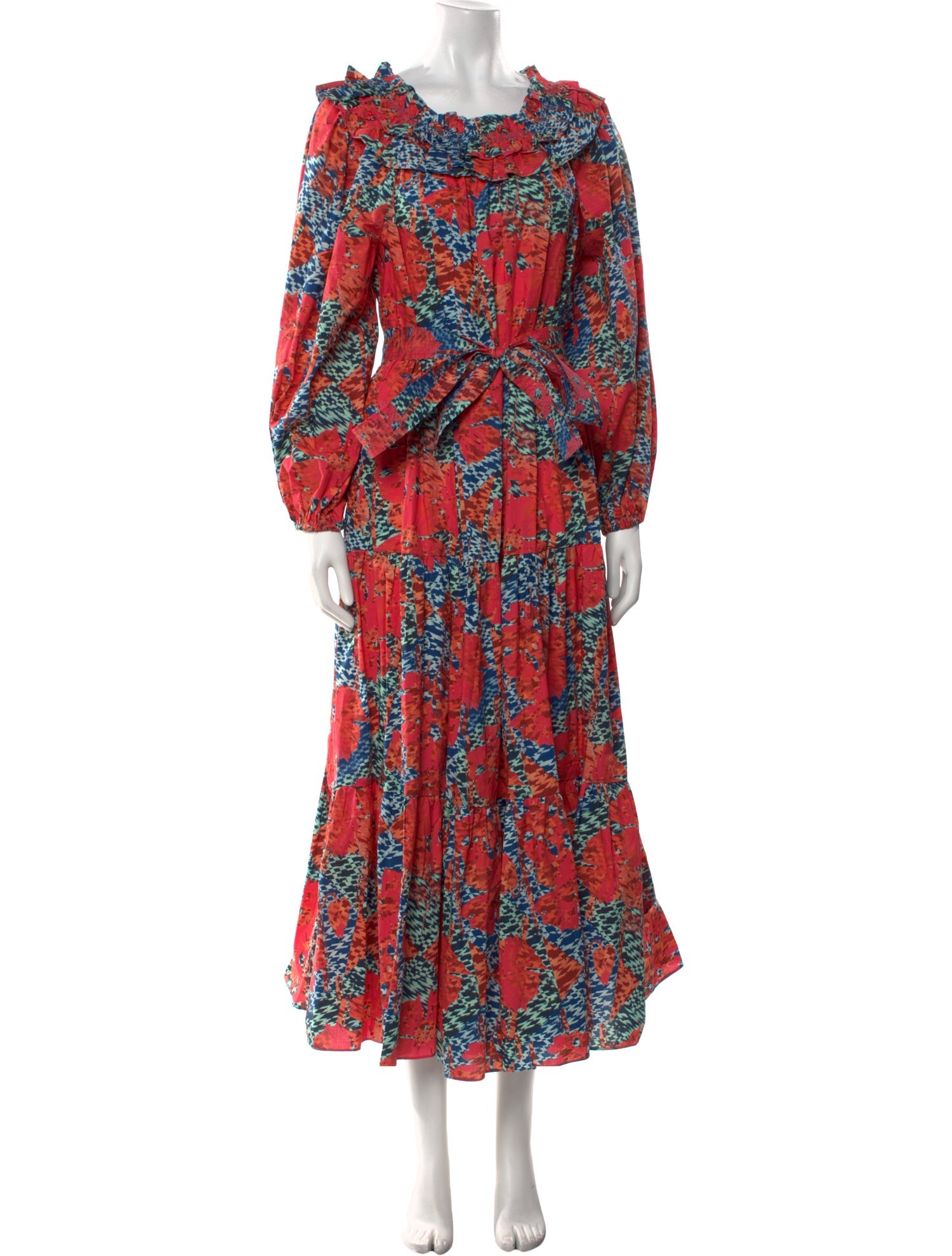 Ulla Johnson Floral Print Long Dress