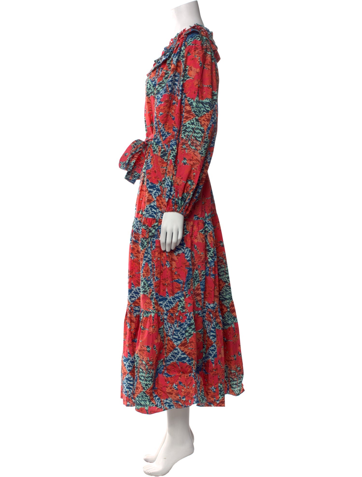 Ulla Johnson Floral Print Long Dress