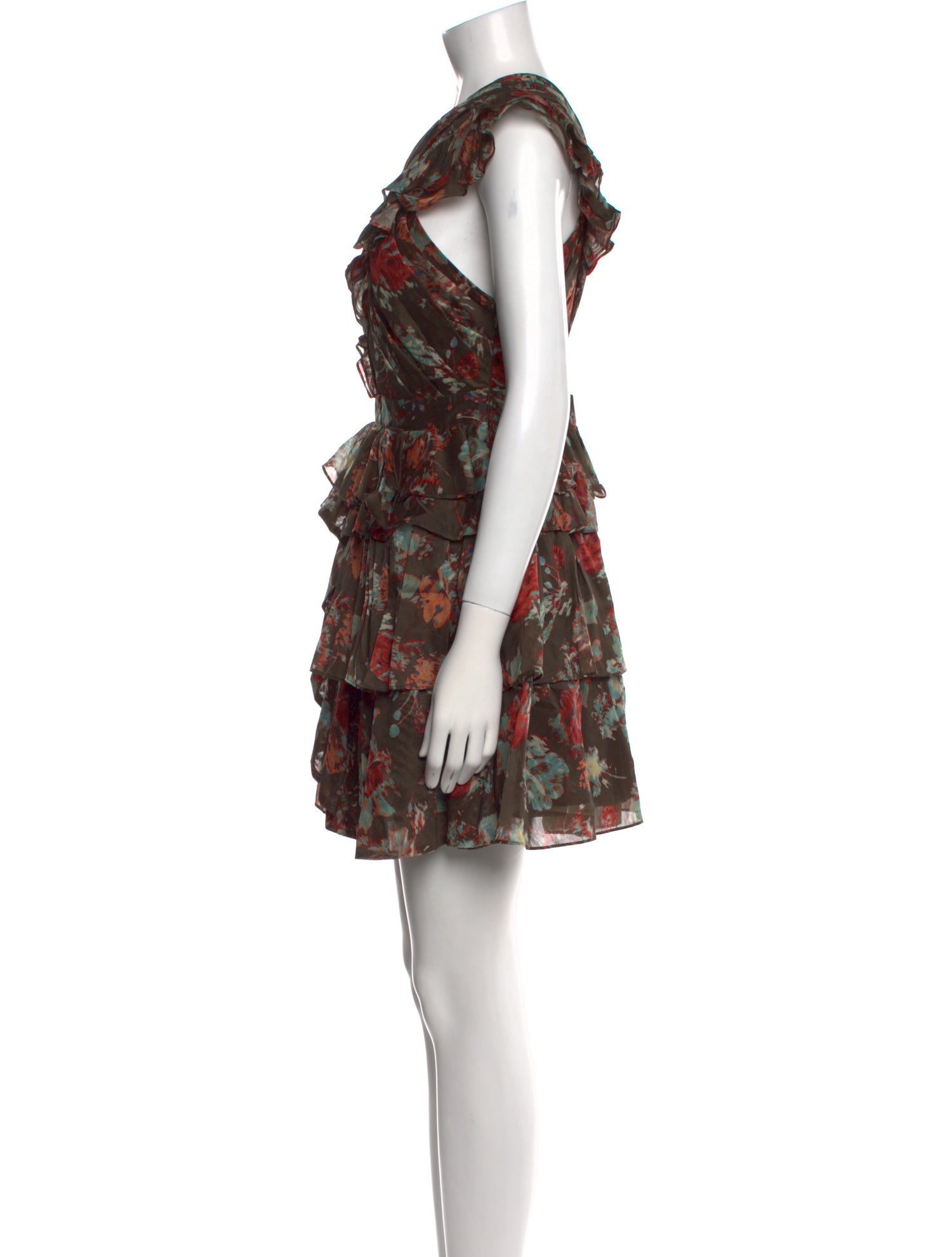 Ulla Johnson Floral Print Mini Dress