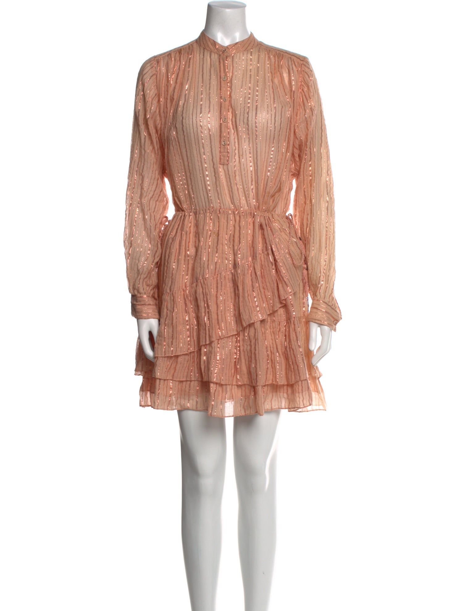 Ulla Johnson Mock Neck Mini Dress