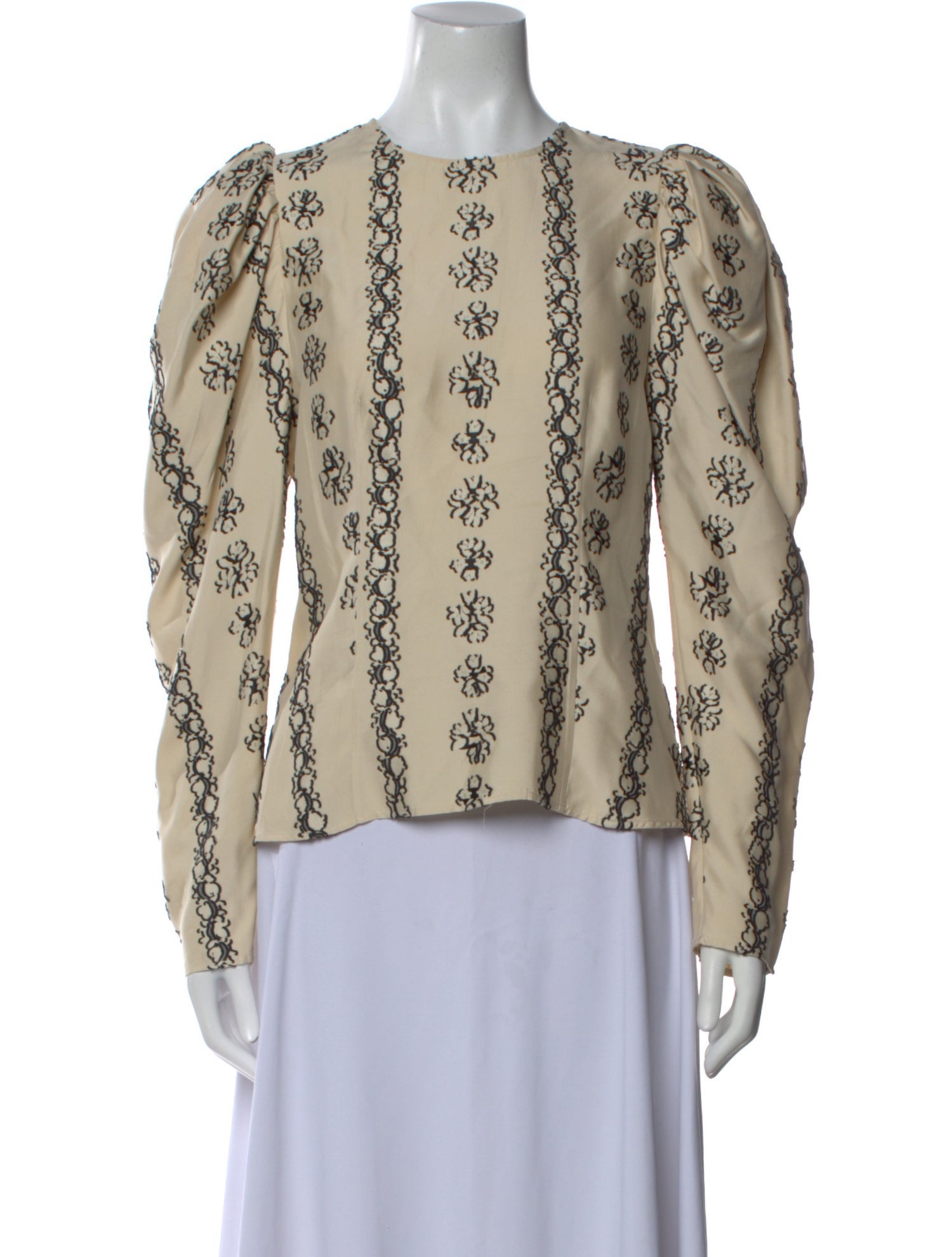 Ulla Johnson Silk Printed Top