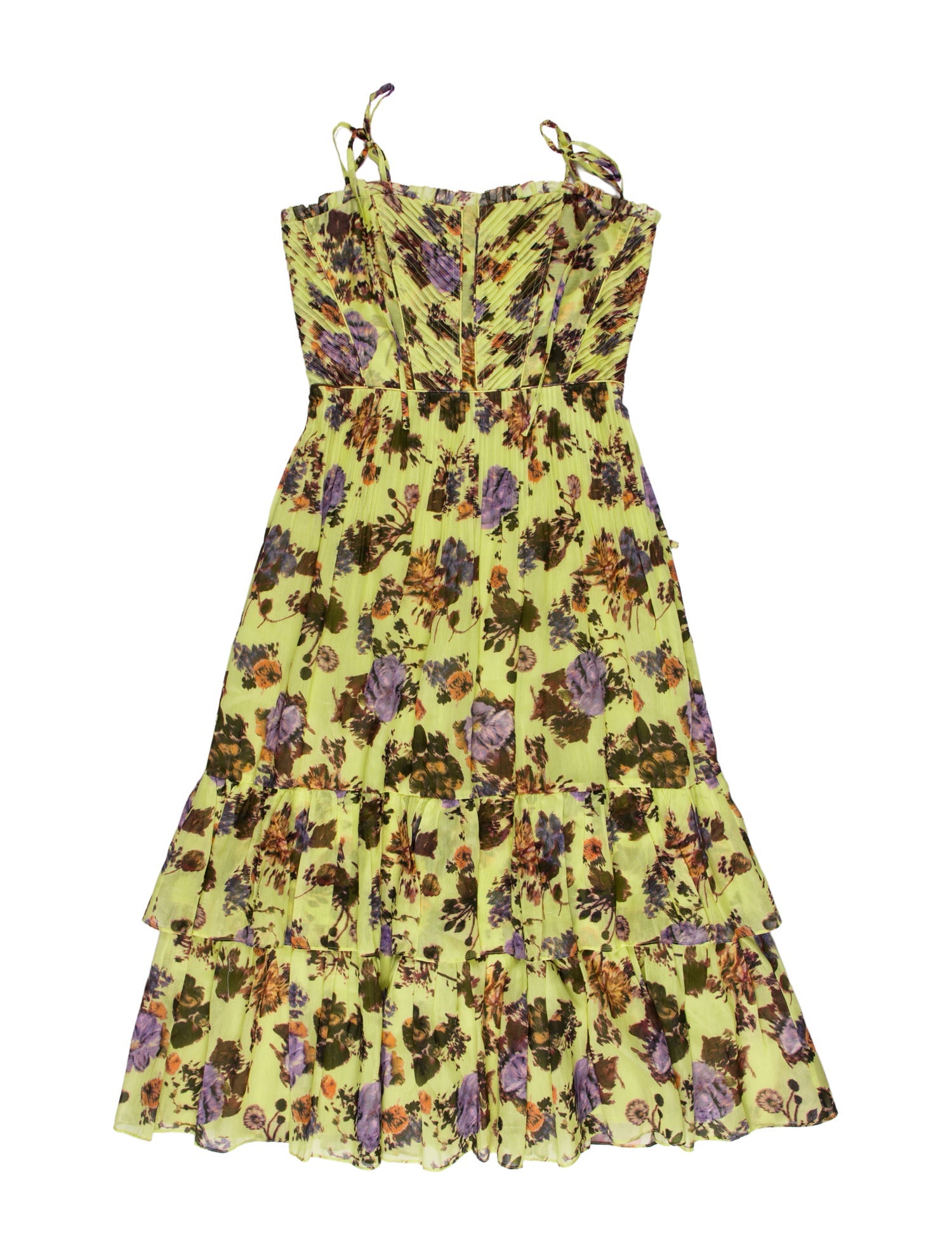 Ulla Johnson Floral Print Midi Length Dress w/ Tags