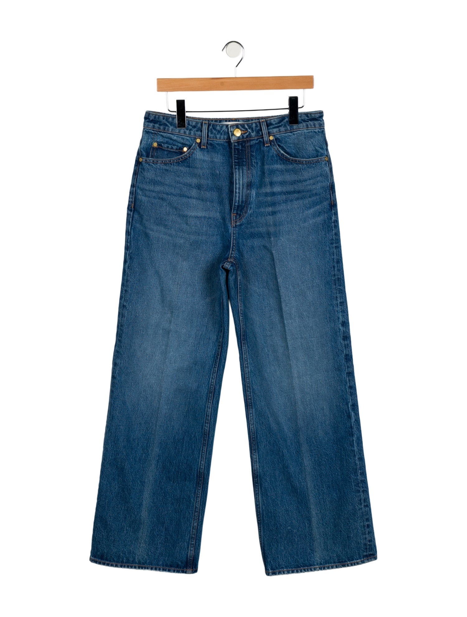 Ulla Johnson High-Rise Wide Leg Jeans