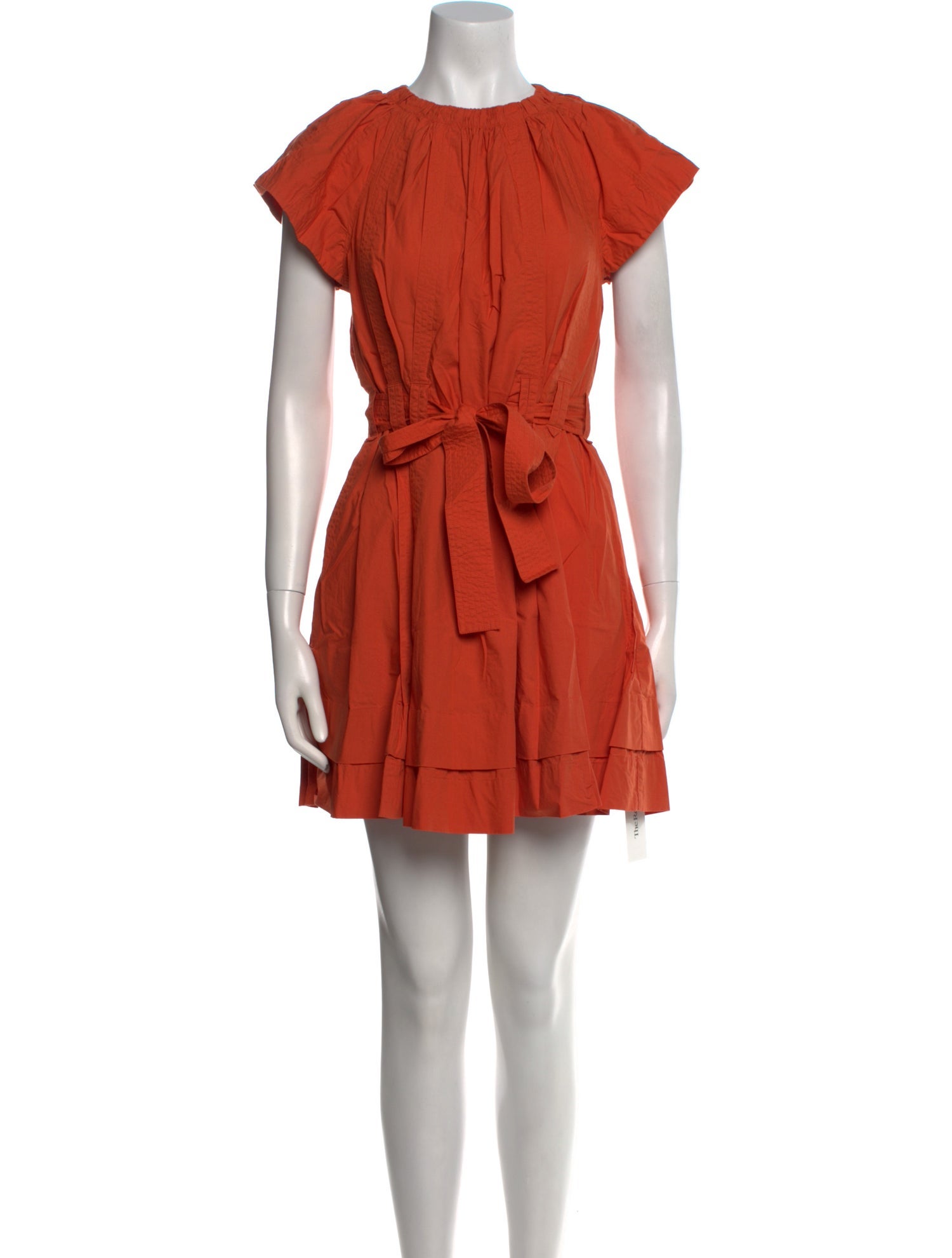 Ulla Johnson Crew Neck Mini Dress