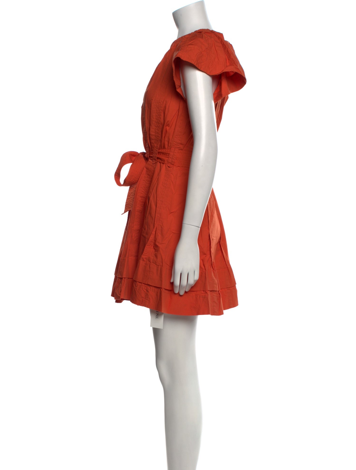 Ulla Johnson Crew Neck Mini Dress