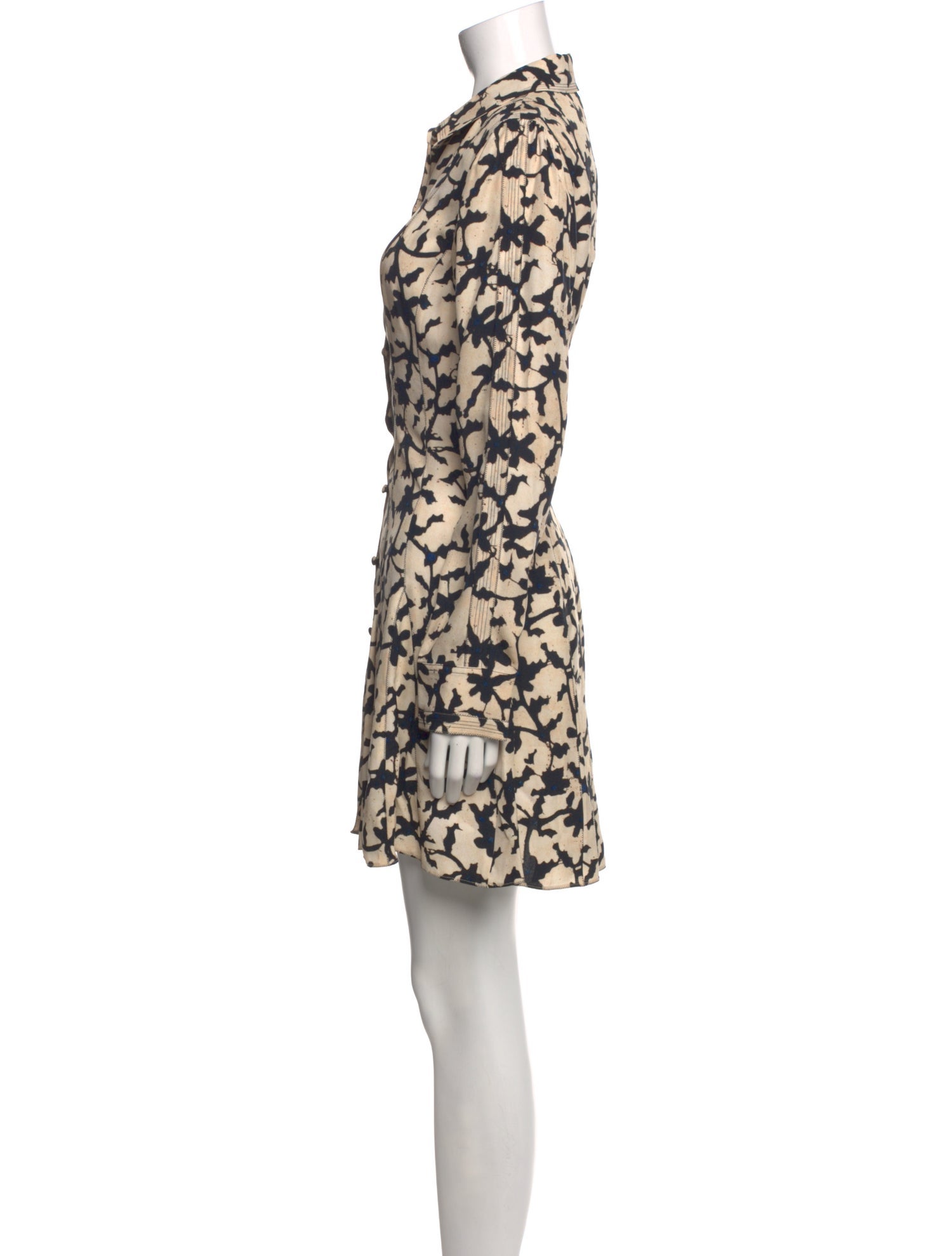 Ulla Johnson Printed Knee-Length Dress w/ Tags