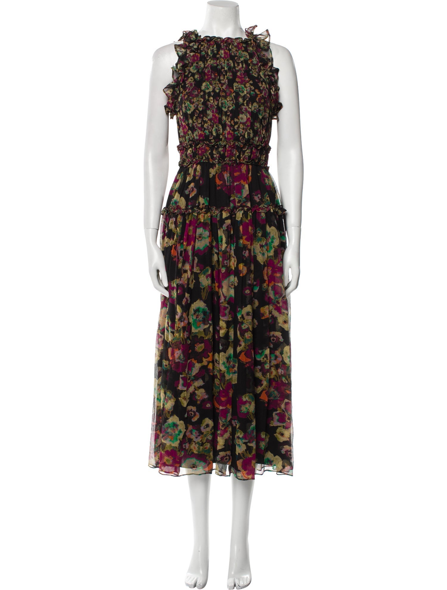 Ulla Johnson Silk Long Dress