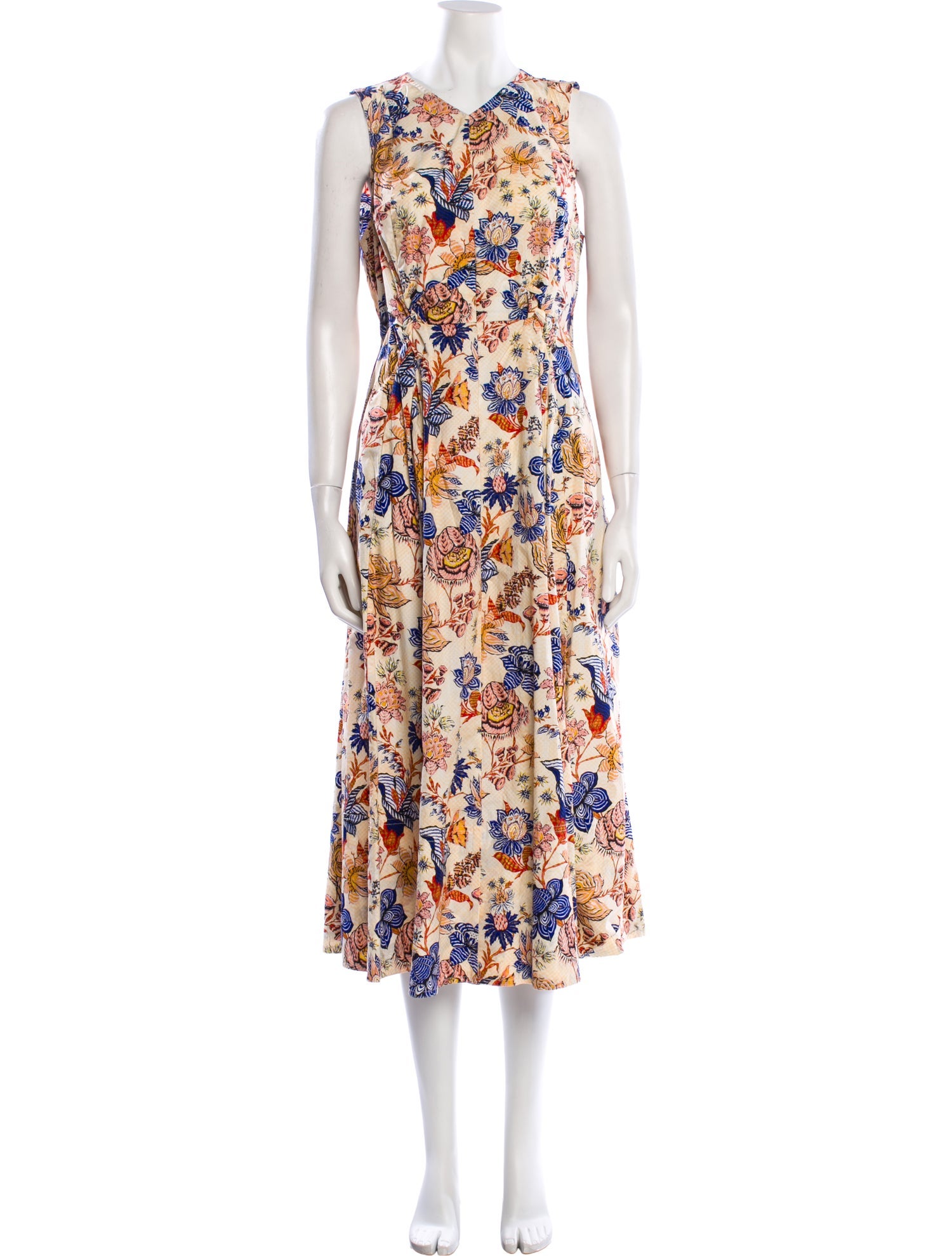 Ulla Johnson Floral Print Long Dress